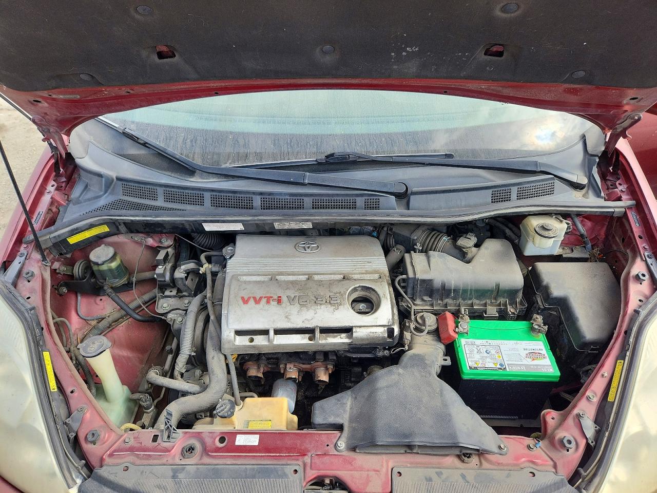 2005 Toyota Sienna Burgundy vin: 5TDZA22C95S371198