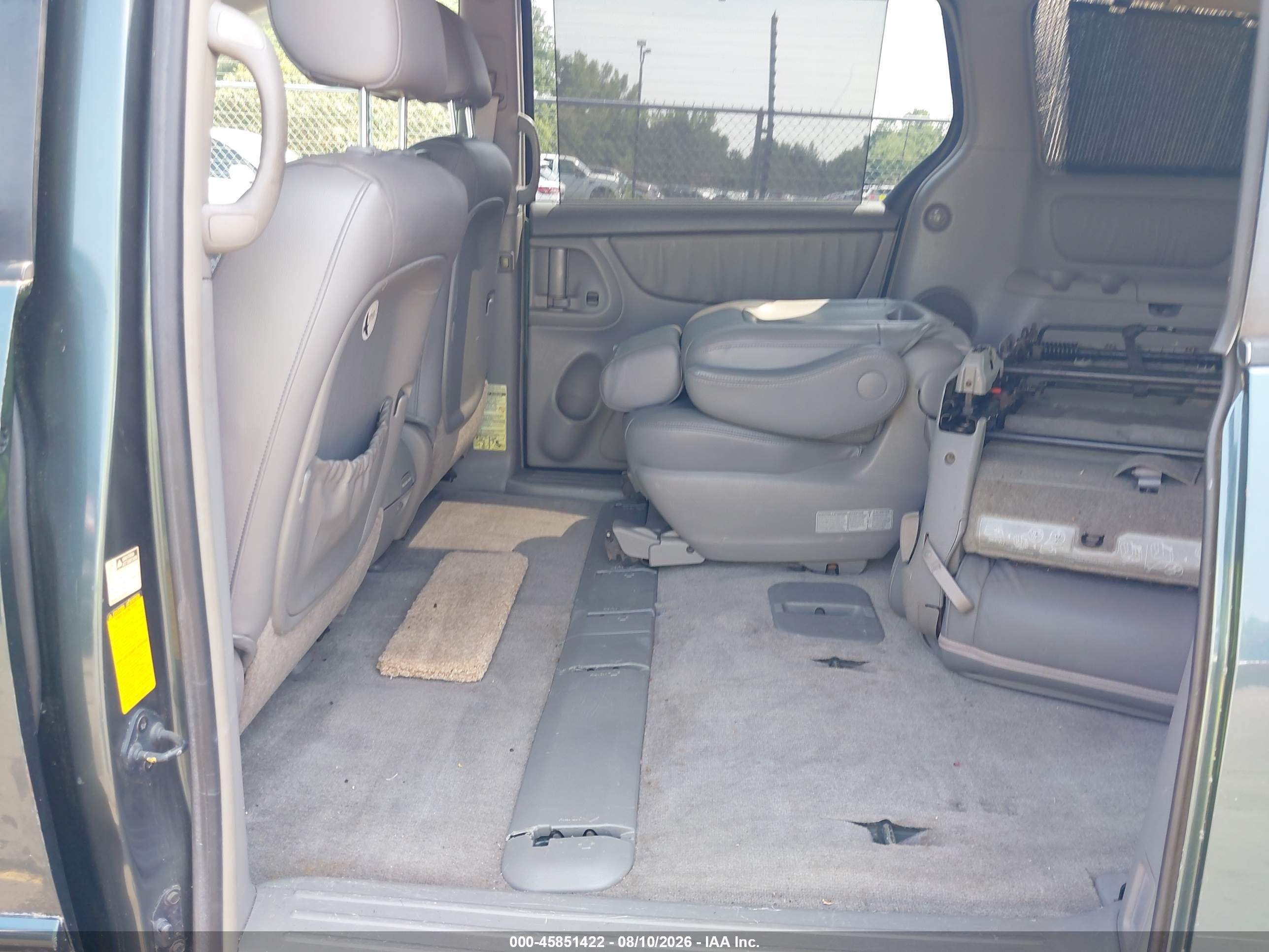 2005 Toyota Sienna Xle Green vin: 5TDZA22C95S384341