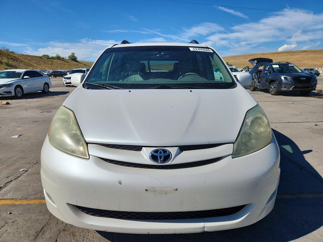 2006 Toyota Sienna Xle 7 Passenger White vin: 5TDZA22C96S452932