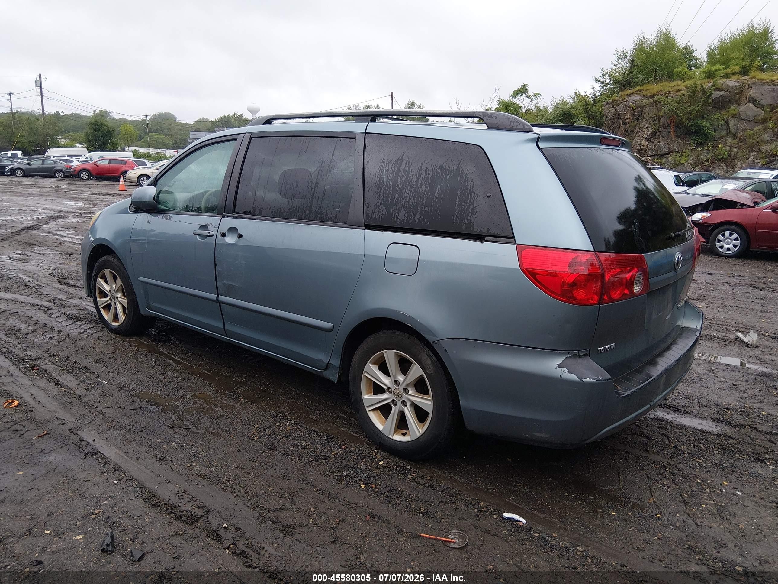 2006 Toyota Sienna Xle Light Blue vin: 5TDZA22C96S518427