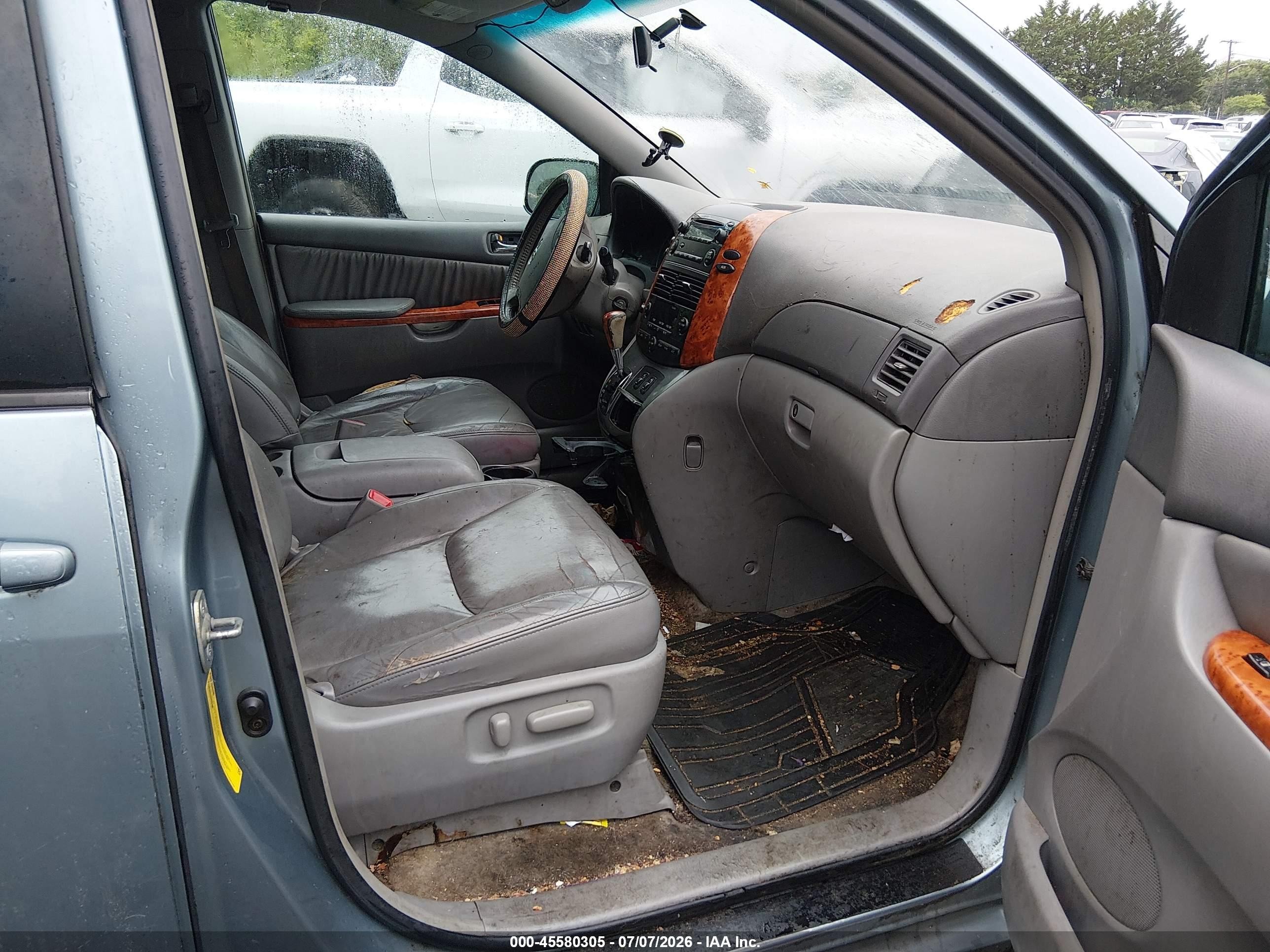 2006 Toyota Sienna Xle Light Blue vin: 5TDZA22C96S518427