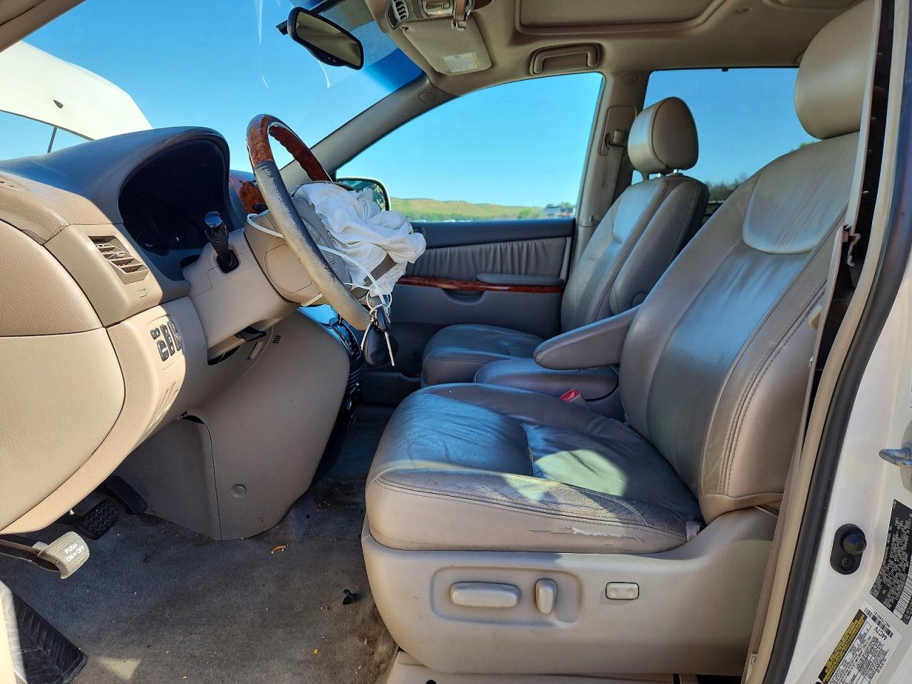 2006 Toyota Sienna Xle Limited 7 Passenger White vin: 5TDZA22C96S578952