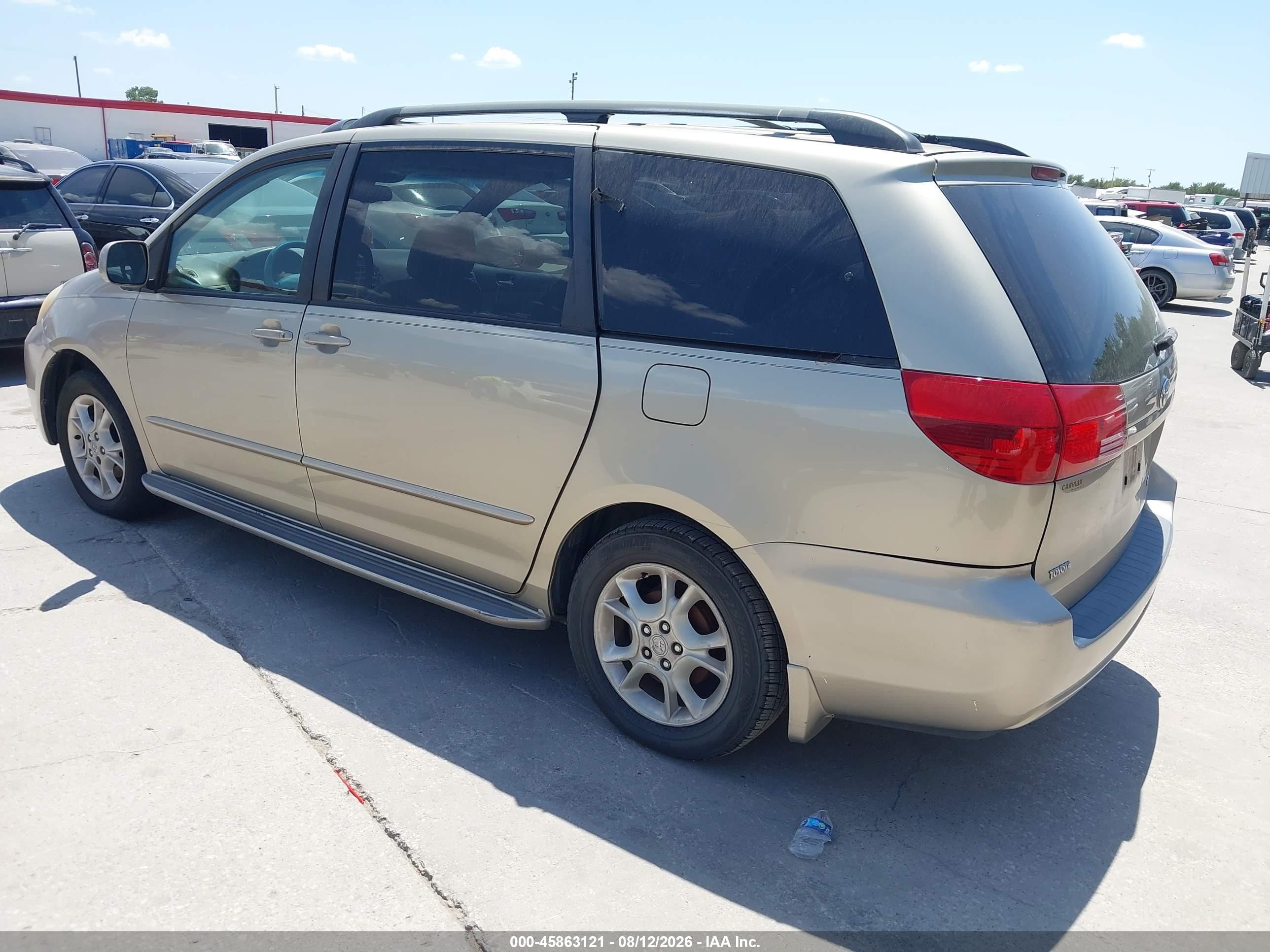 2004 Toyota Sienna Xle Champagne vin: 5TDZA22CX4S012926