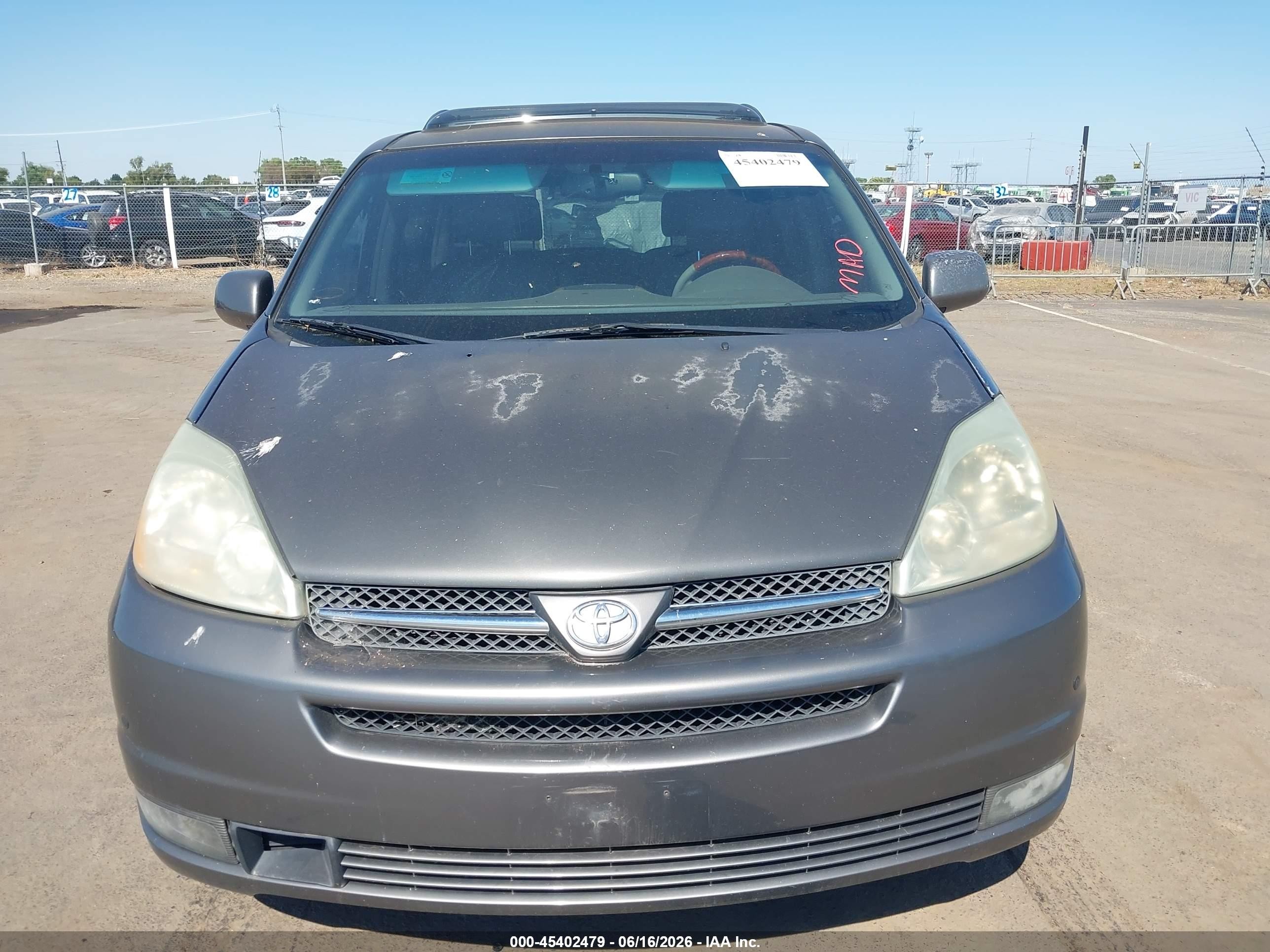 2004 Toyota Sienna Xle Limited Gray vin: 5TDZA22CX4S124092