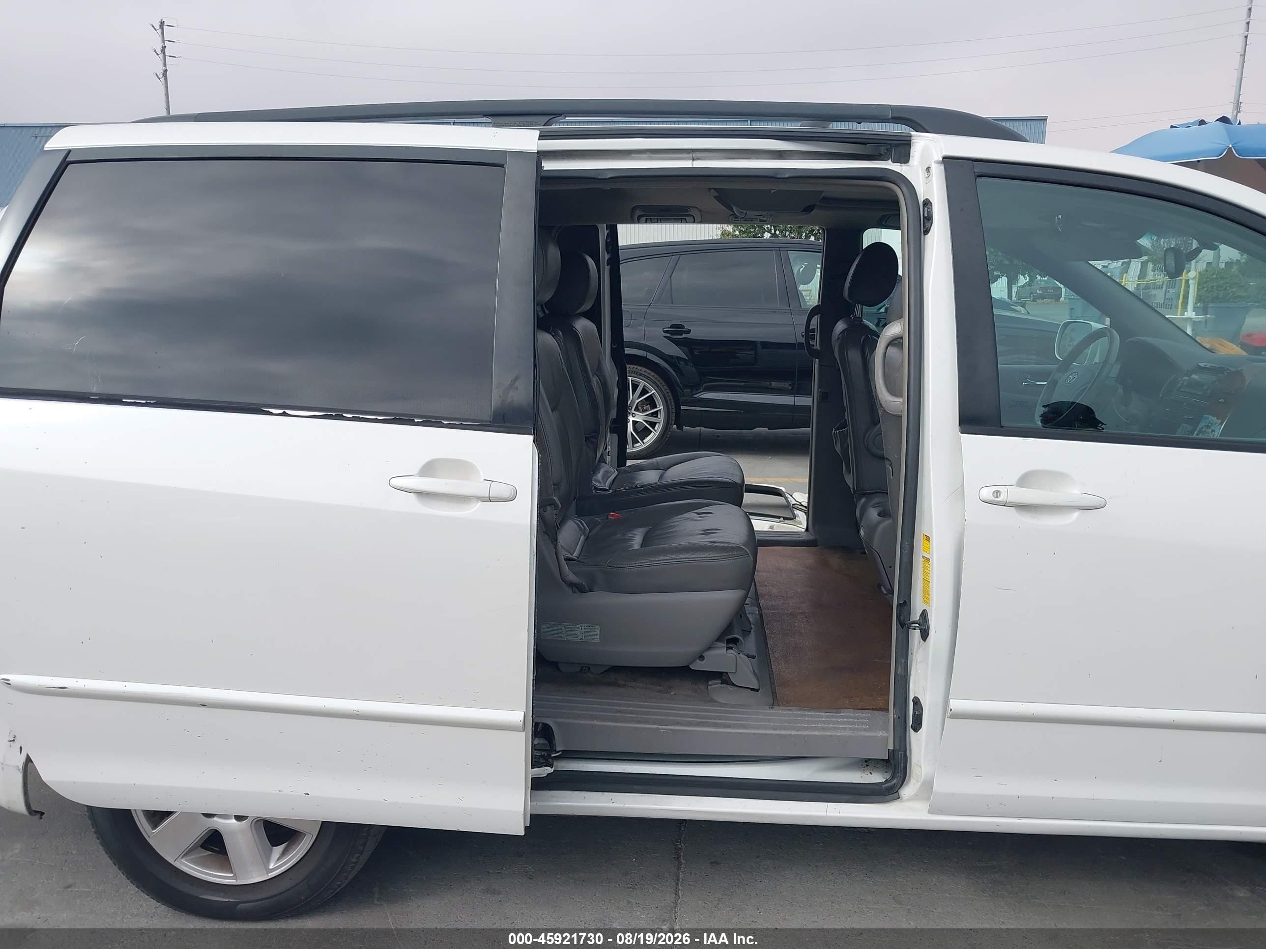 2004 Toyota Sienna Xle White vin: 5TDZA22CX4S175205