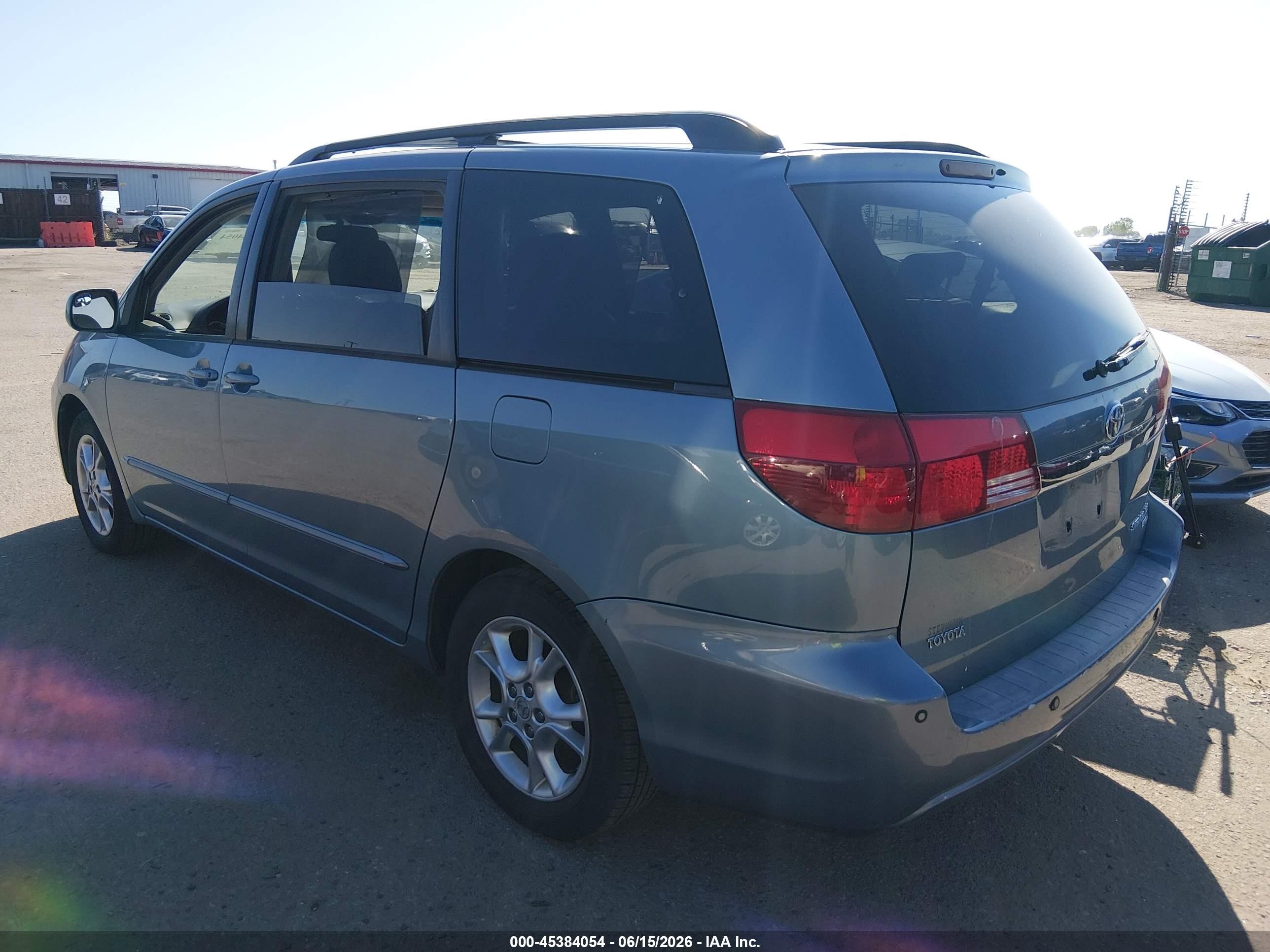 2005 Toyota Sienna Xle Limited Синий vin: 5TDZA22CX5S255850
