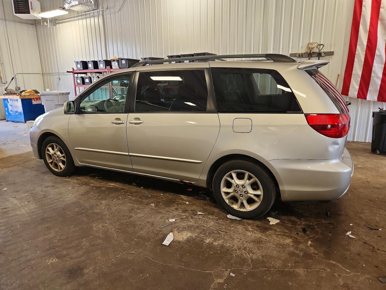 2005 Toyota Sienna Xle 7 Passenger Silver vin: 5TDZA22CX5S345063