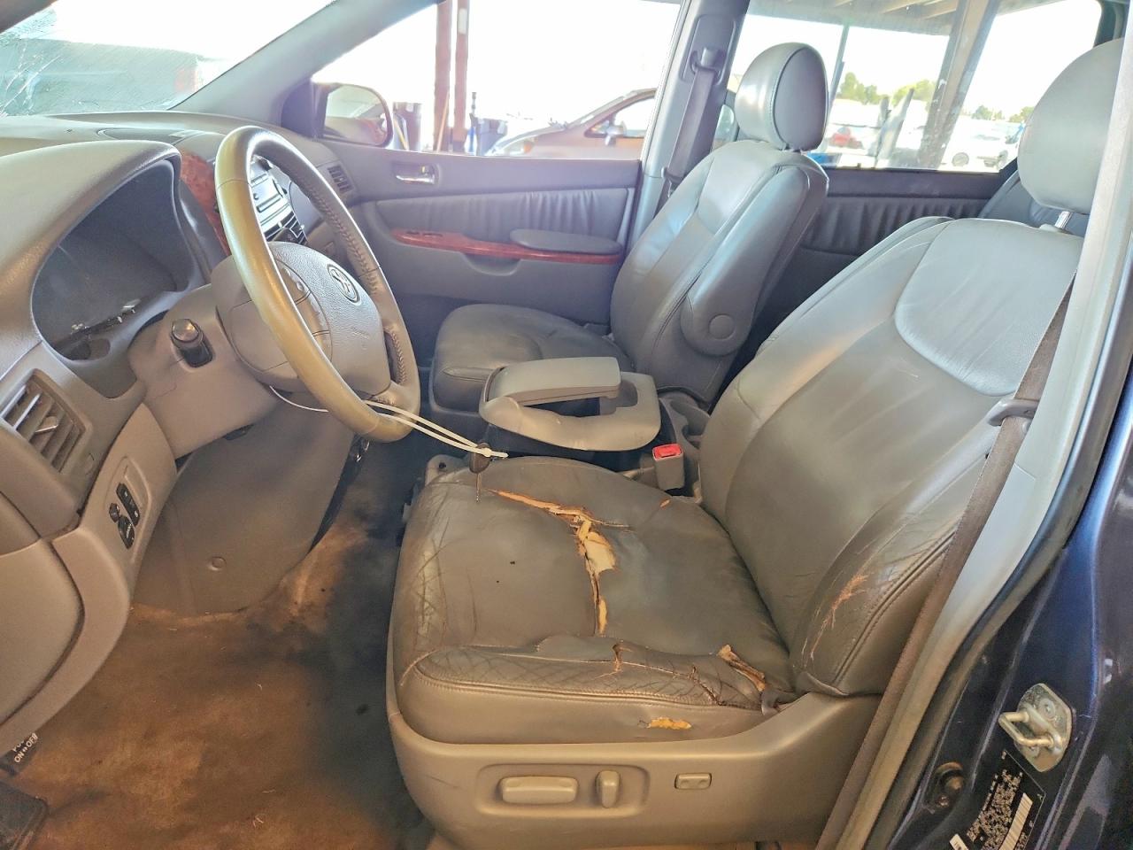2006 Toyota Sienna Xle 7 Passenger Gray vin: 5TDZA22CX6S414528
