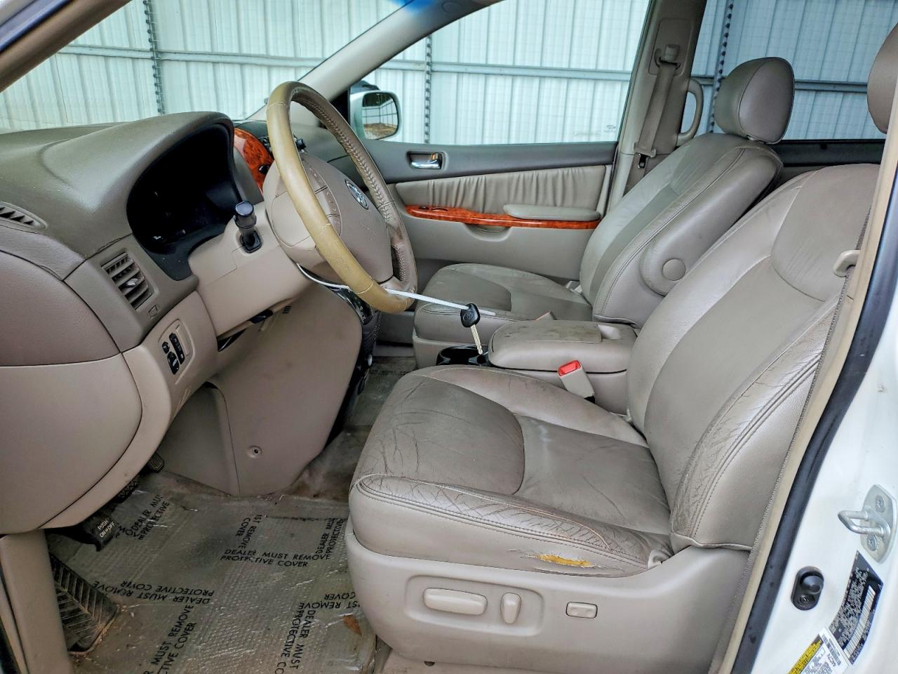 2006 Toyota Sienna Xle 7 Passenger White vin: 5TDZA22CX6S503547