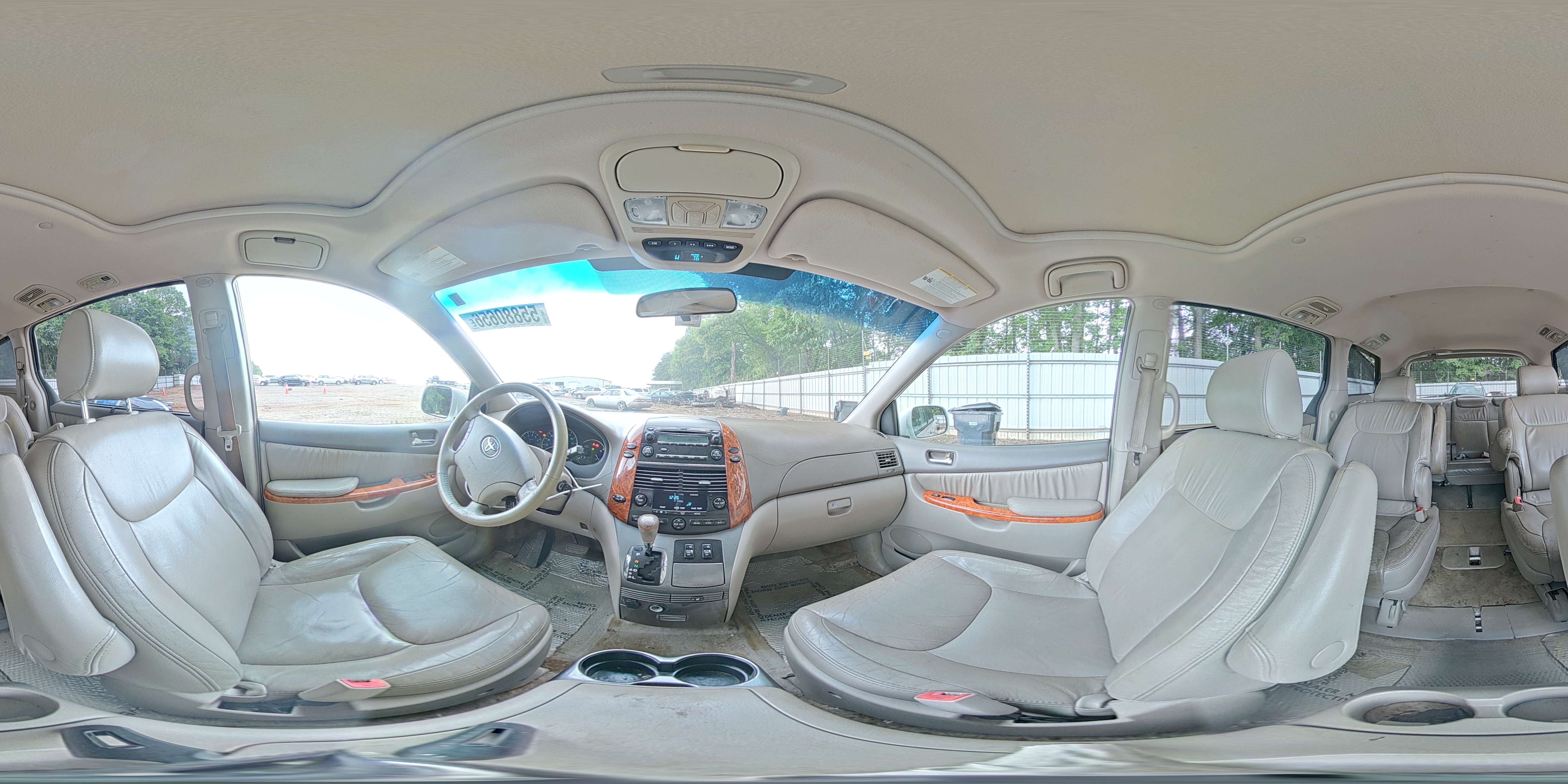 2006 Toyota Sienna Xle 7 Passenger White vin: 5TDZA22CX6S503547
