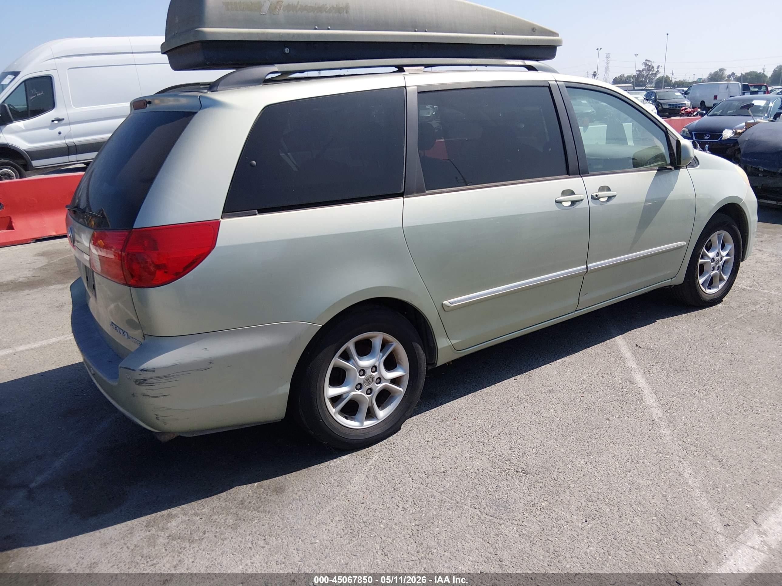 2006 Toyota Sienna Xle Limited Зеленый vin: 5TDZA22CX6S515410