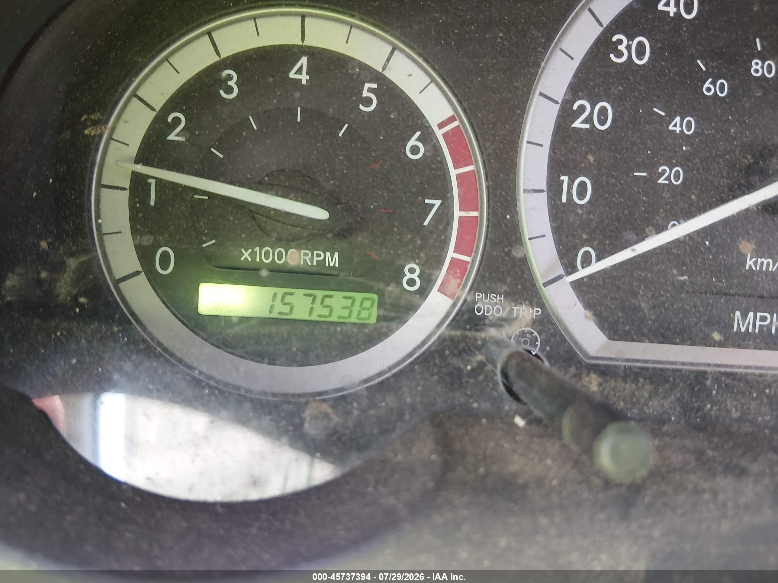 2004 Toyota Sienna Le Gold vin: 5TDZA23C04S019236