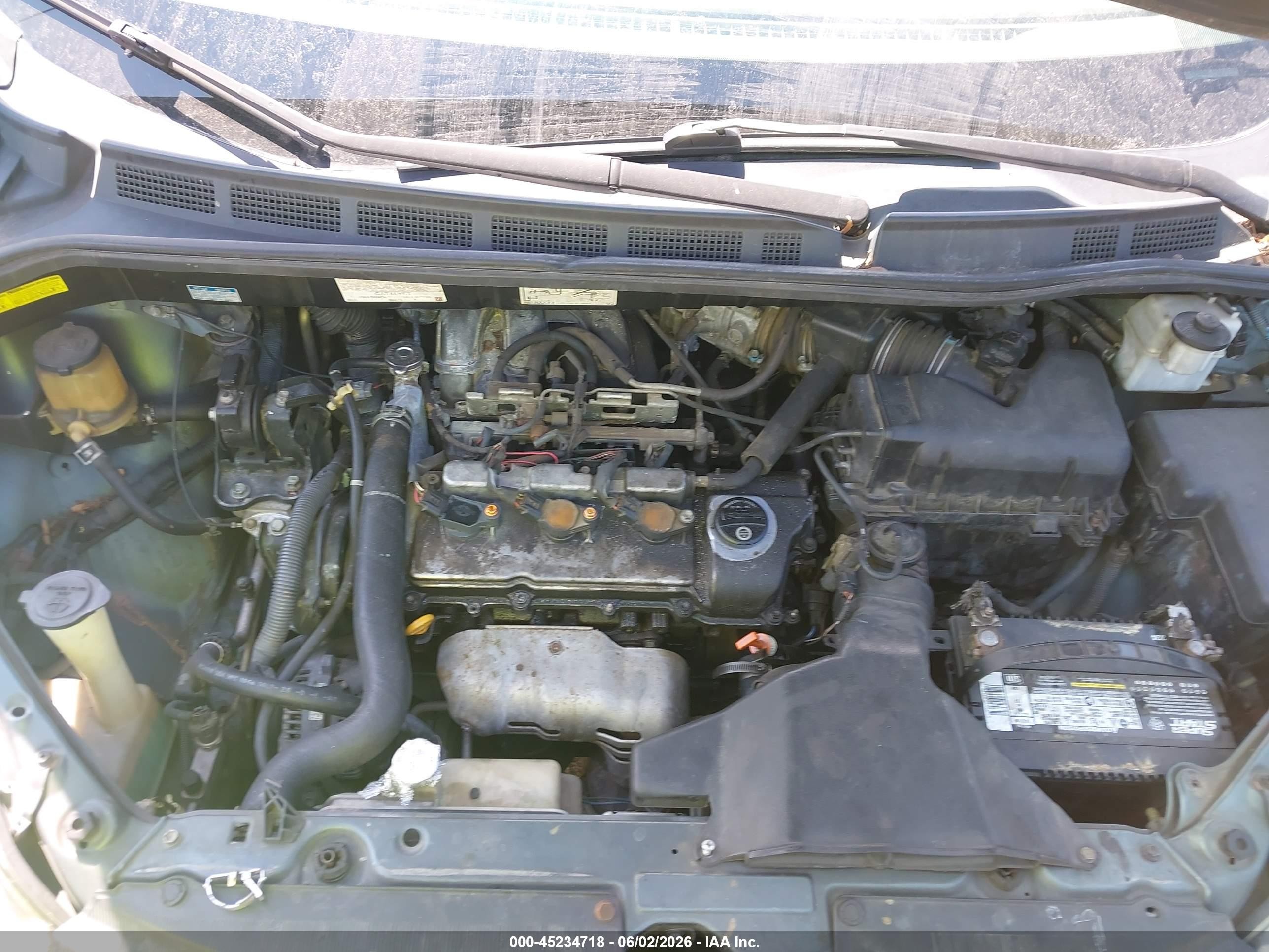 2004 Toyota Sienna Le Green vin: 5TDZA23C04S046257