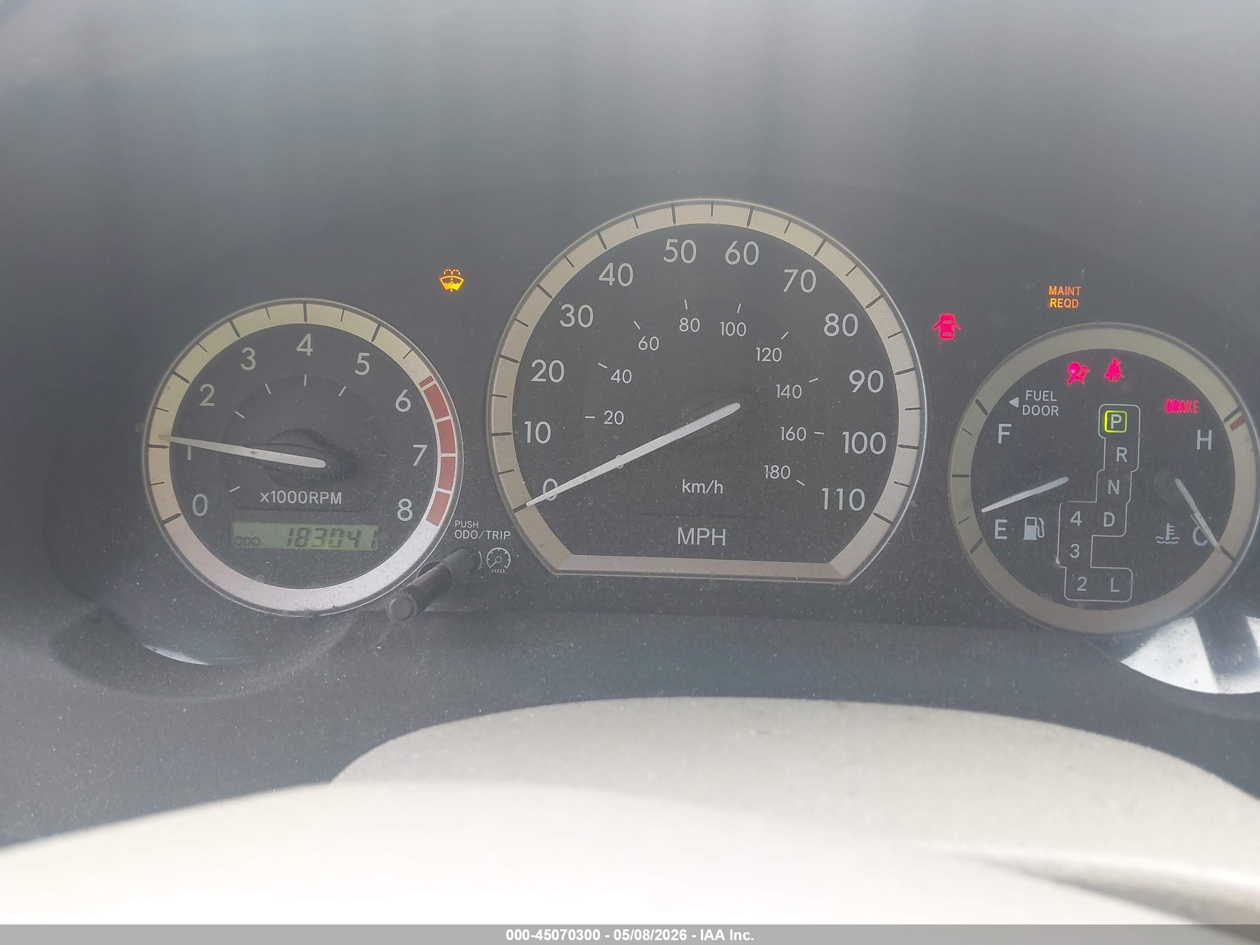 2004 Toyota Sienna Le Бежевый vin: 5TDZA23C04S125301