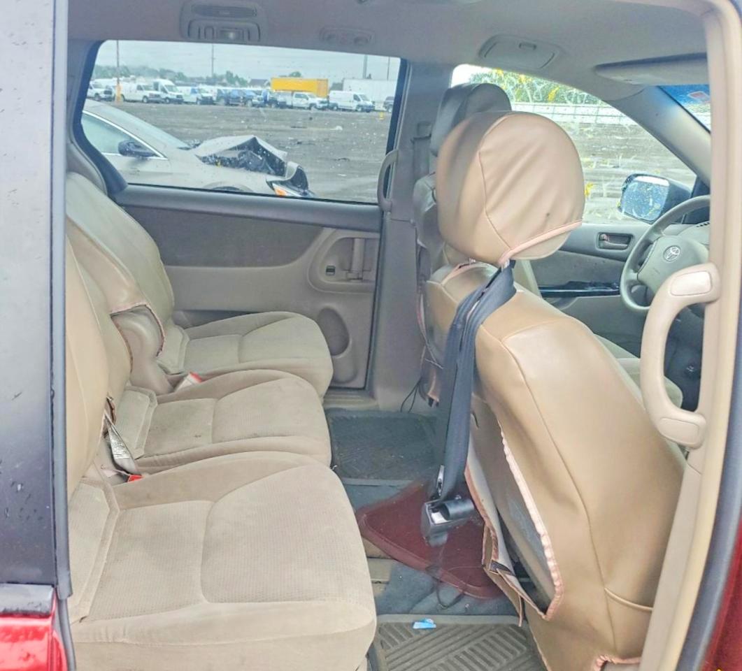 2005 Toyota Sienna Le 8 Passenger Красный vin: 5TDZA23C05S228543