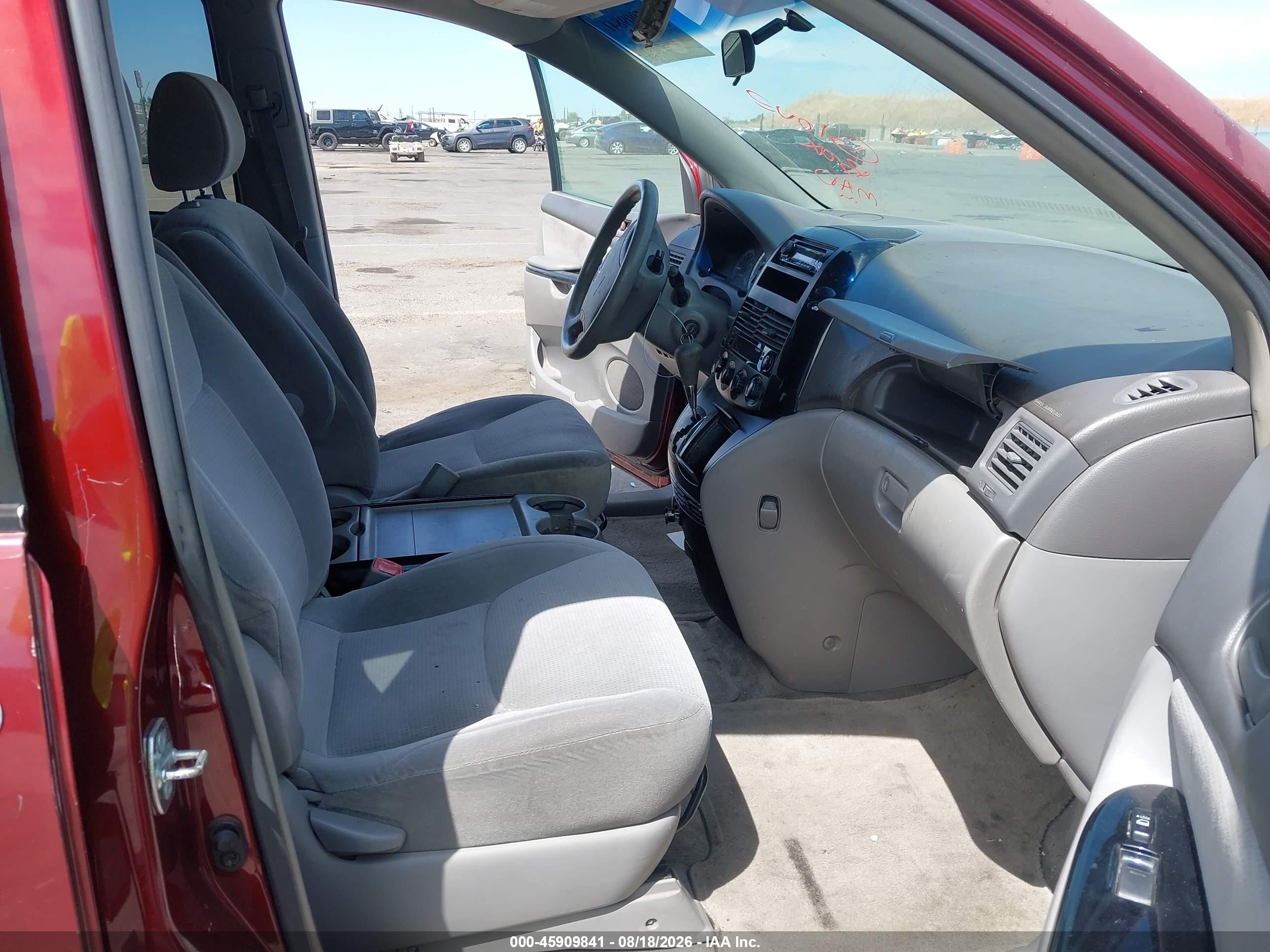 2005 Toyota Sienna Le Burgundy vin: 5TDZA23C05S264359