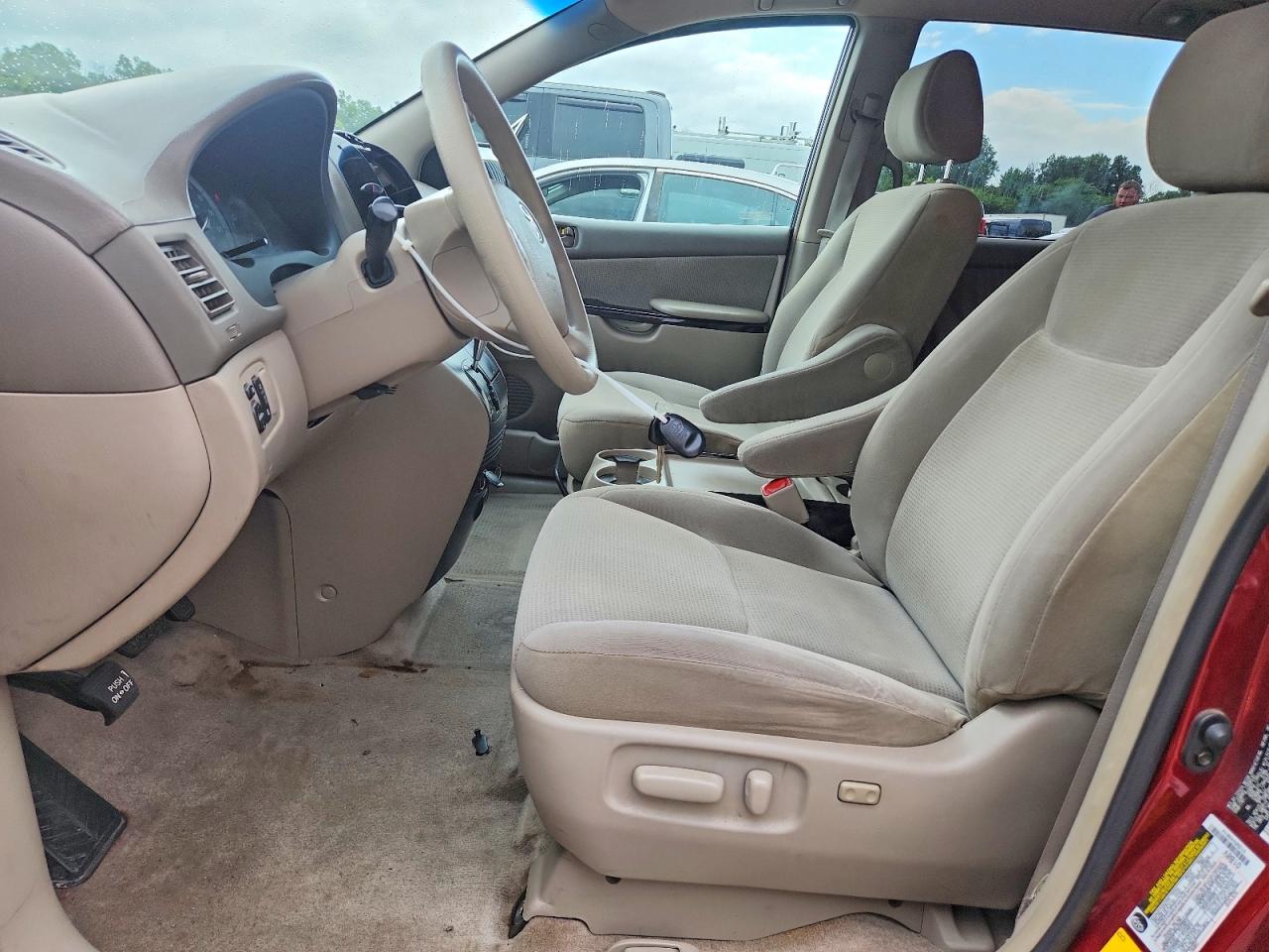 2005 Toyota Sienna Le 8 Passenger Maroon vin: 5TDZA23C05S304830