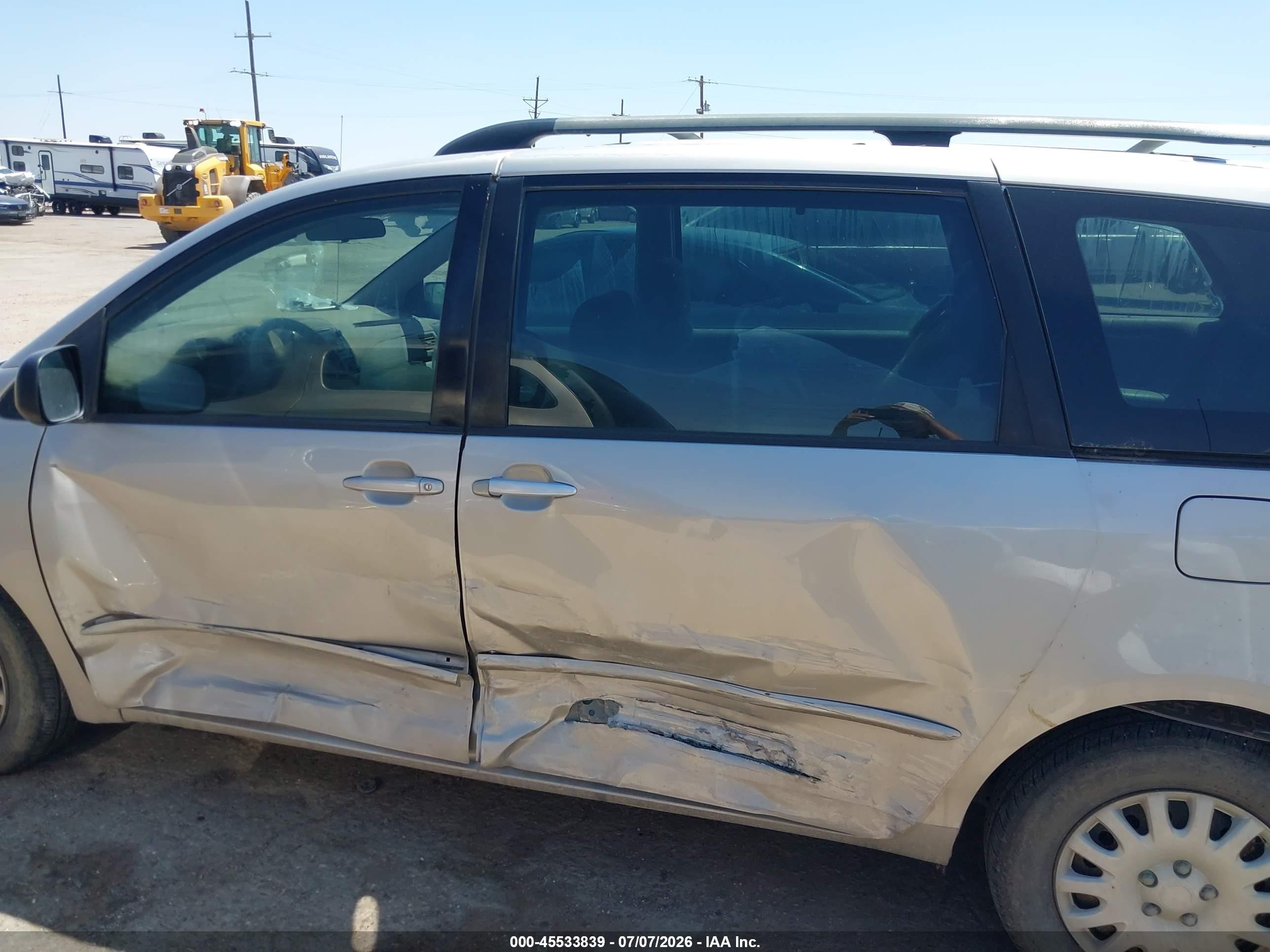 2005 Toyota Sienna Ce Pewter vin: 5TDZA23C05S336936