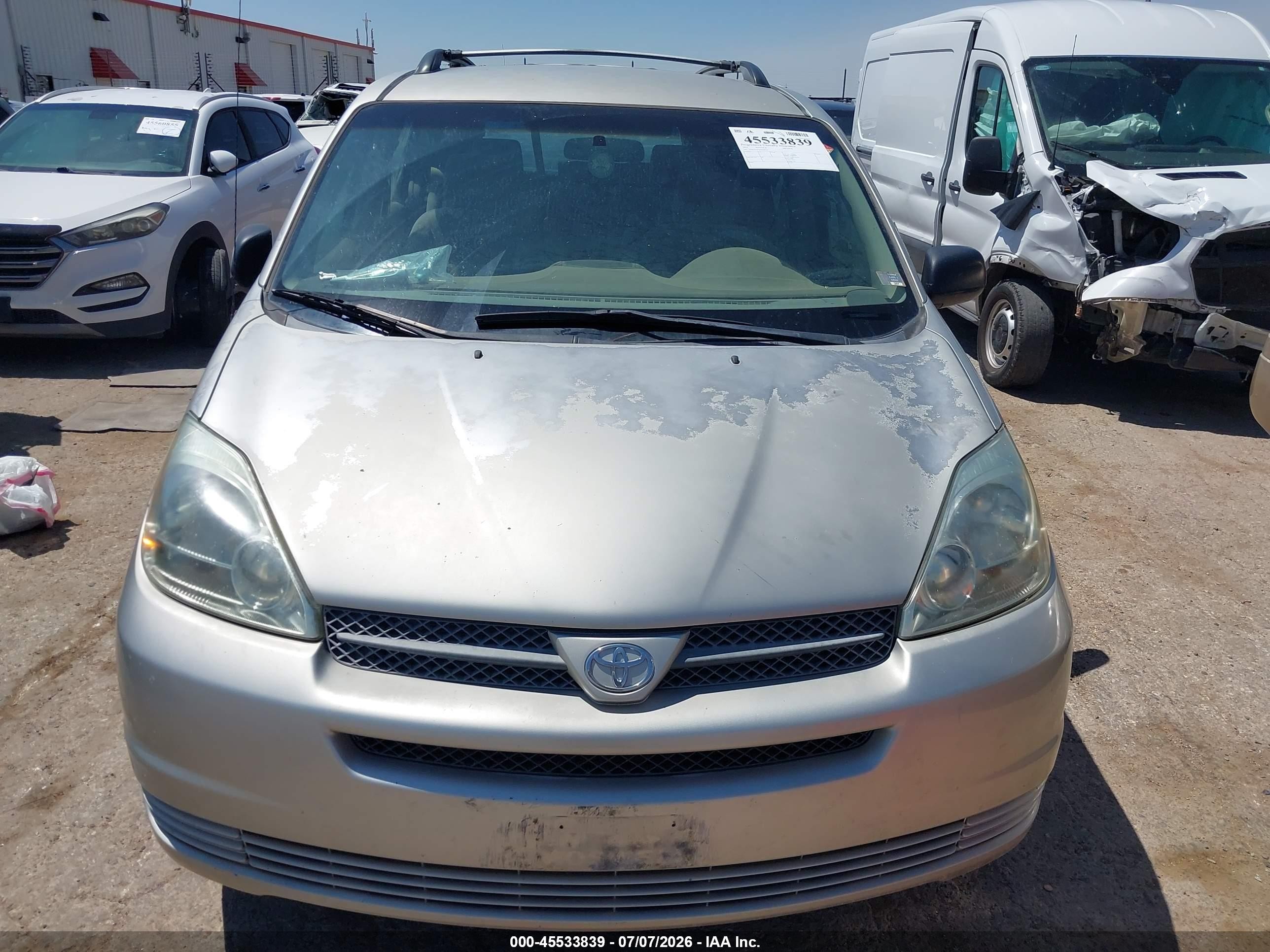 2005 Toyota Sienna Ce Pewter vin: 5TDZA23C05S336936