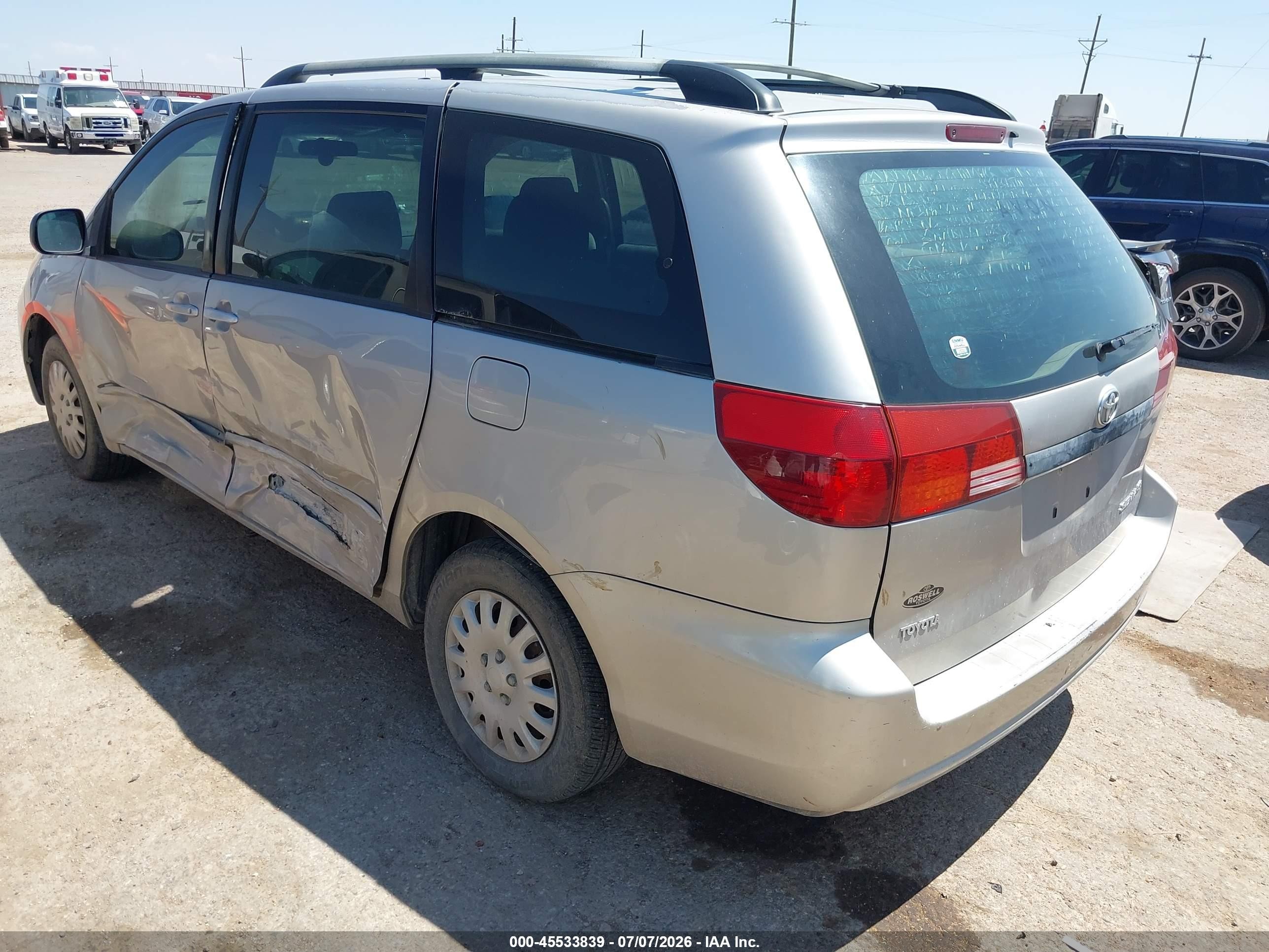 2005 Toyota Sienna Ce Pewter vin: 5TDZA23C05S336936
