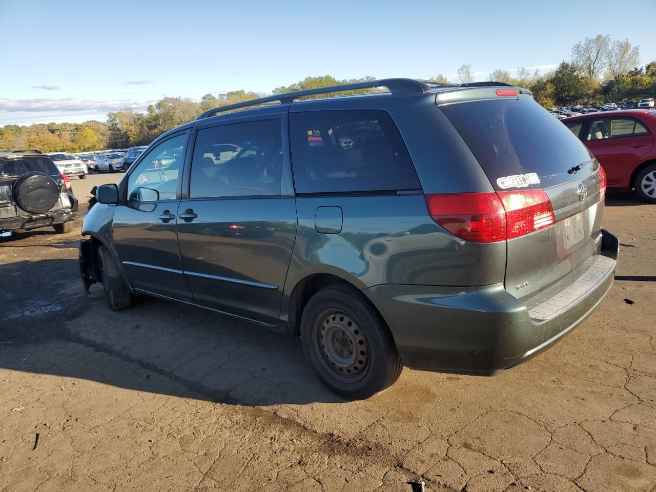 2005 Toyota Sienna Ce Green vin: 5TDZA23C05S358306
