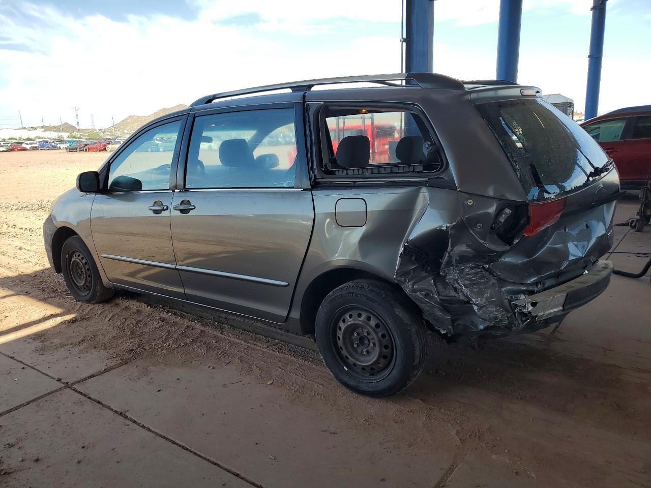 2005 Toyota Sienna Ce 7 Passenger Gray vin: 5TDZA23C05S387112