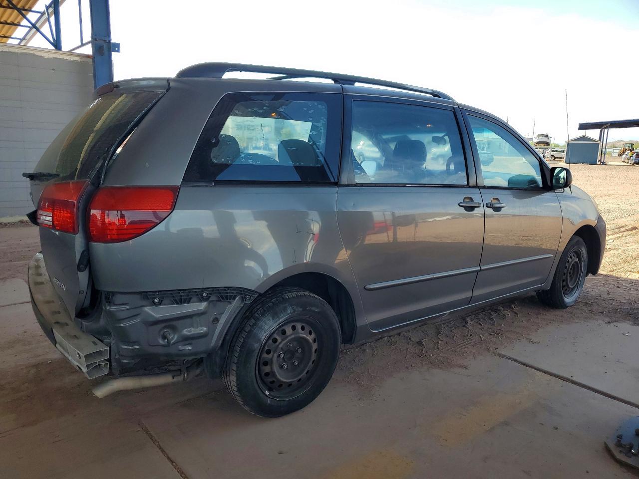 2005 Toyota Sienna Ce 7 Passenger Gray vin: 5TDZA23C05S387112