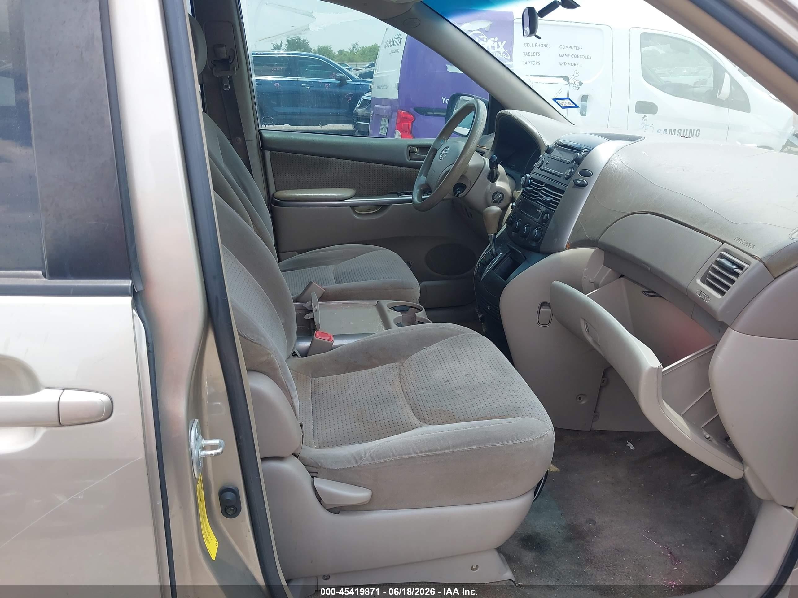 2006 Toyota Sienna Le Beige vin: 5TDZA23C06S409983