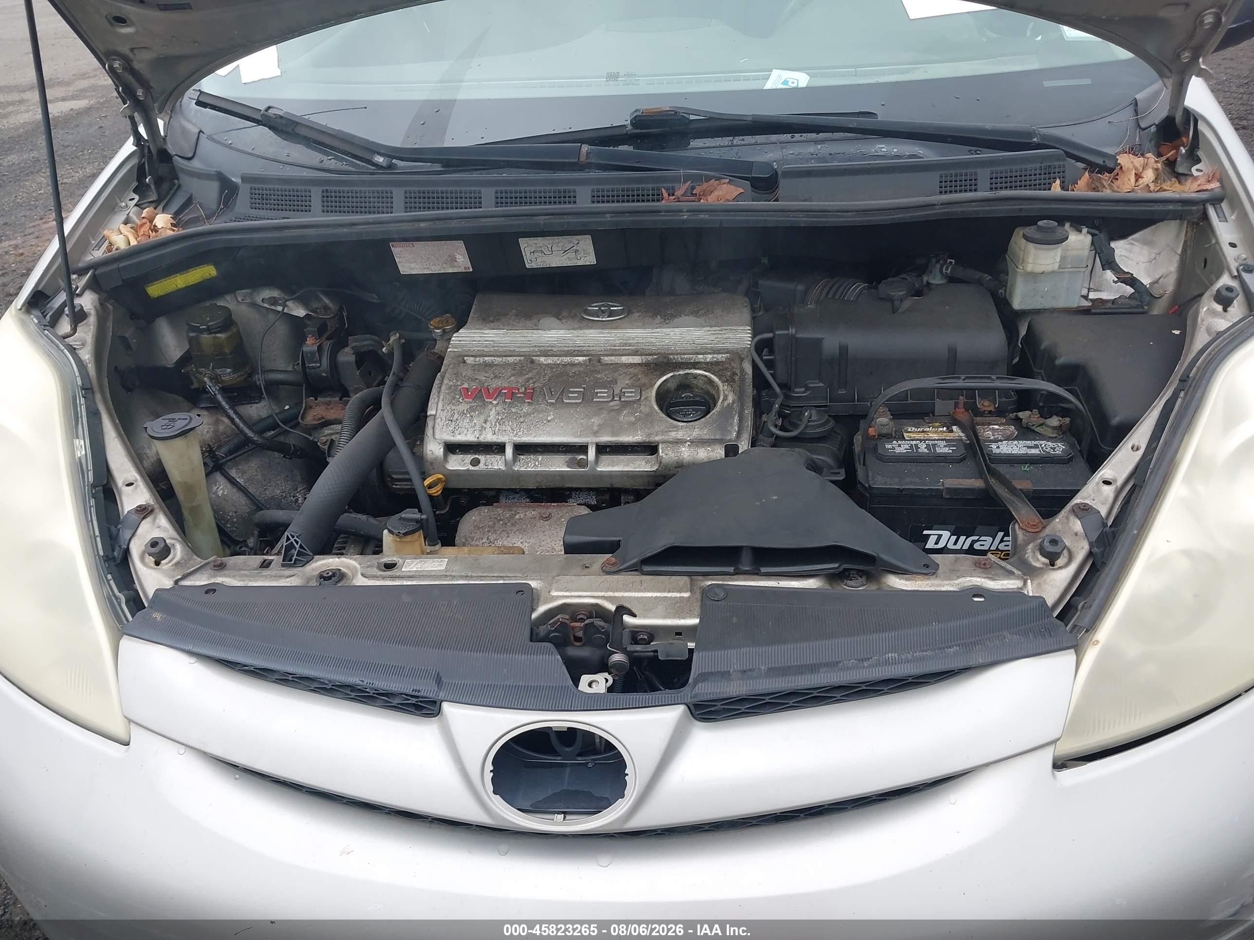 2006 Toyota Sienna Le Кремовый vin: 5TDZA23C06S416853