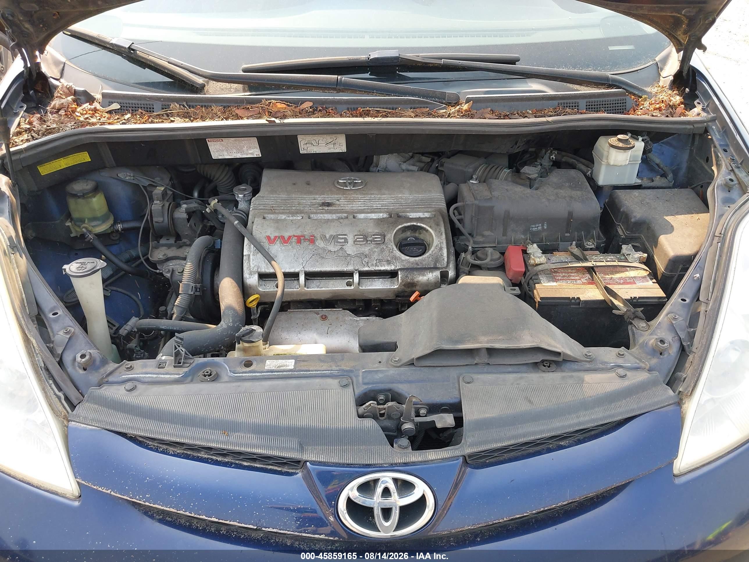 2006 Toyota Sienna Le Dark Brown vin: 5TDZA23C06S443597