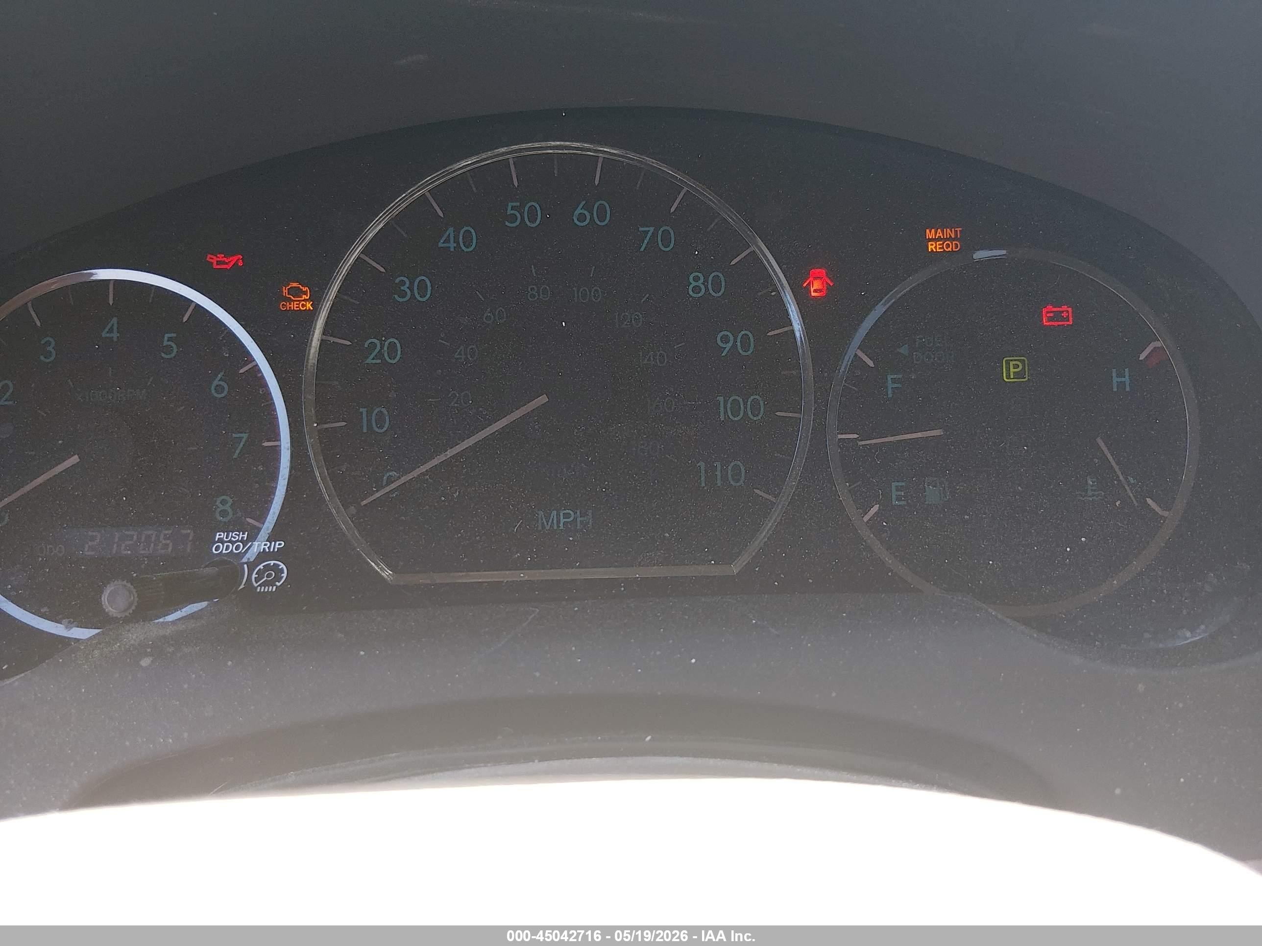 2006 Toyota Sienna Le Синий vin: 5TDZA23C06S445446