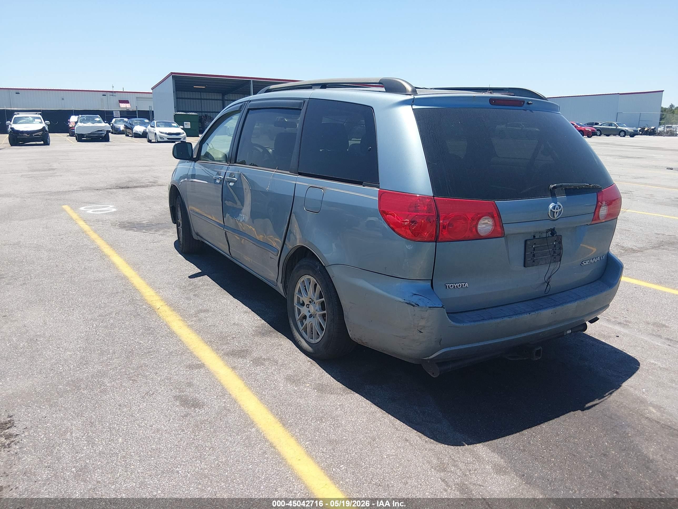 2006 Toyota Sienna Le Синий vin: 5TDZA23C06S445446