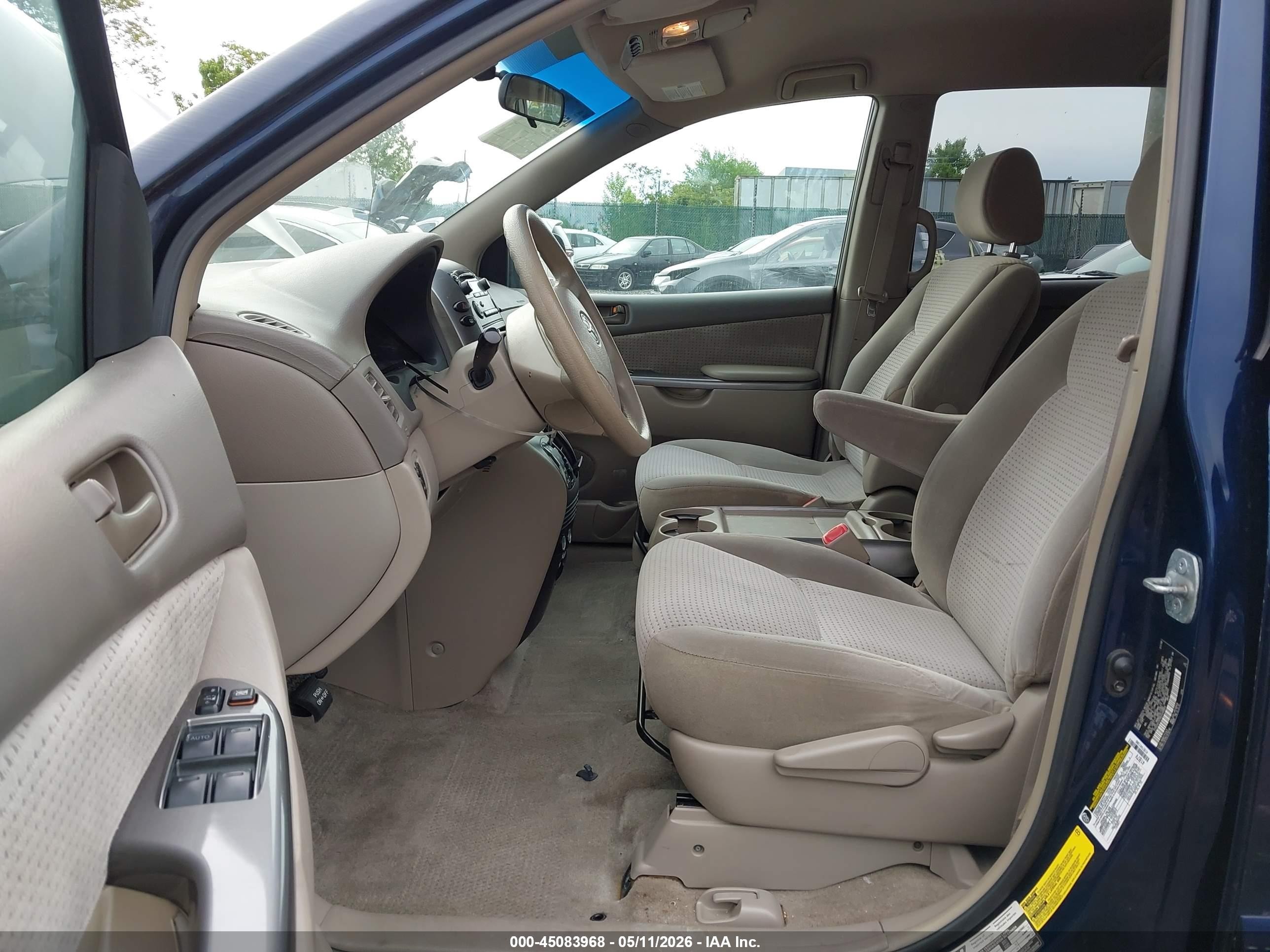 2006 Toyota Sienna Le Синий vin: 5TDZA23C06S446869