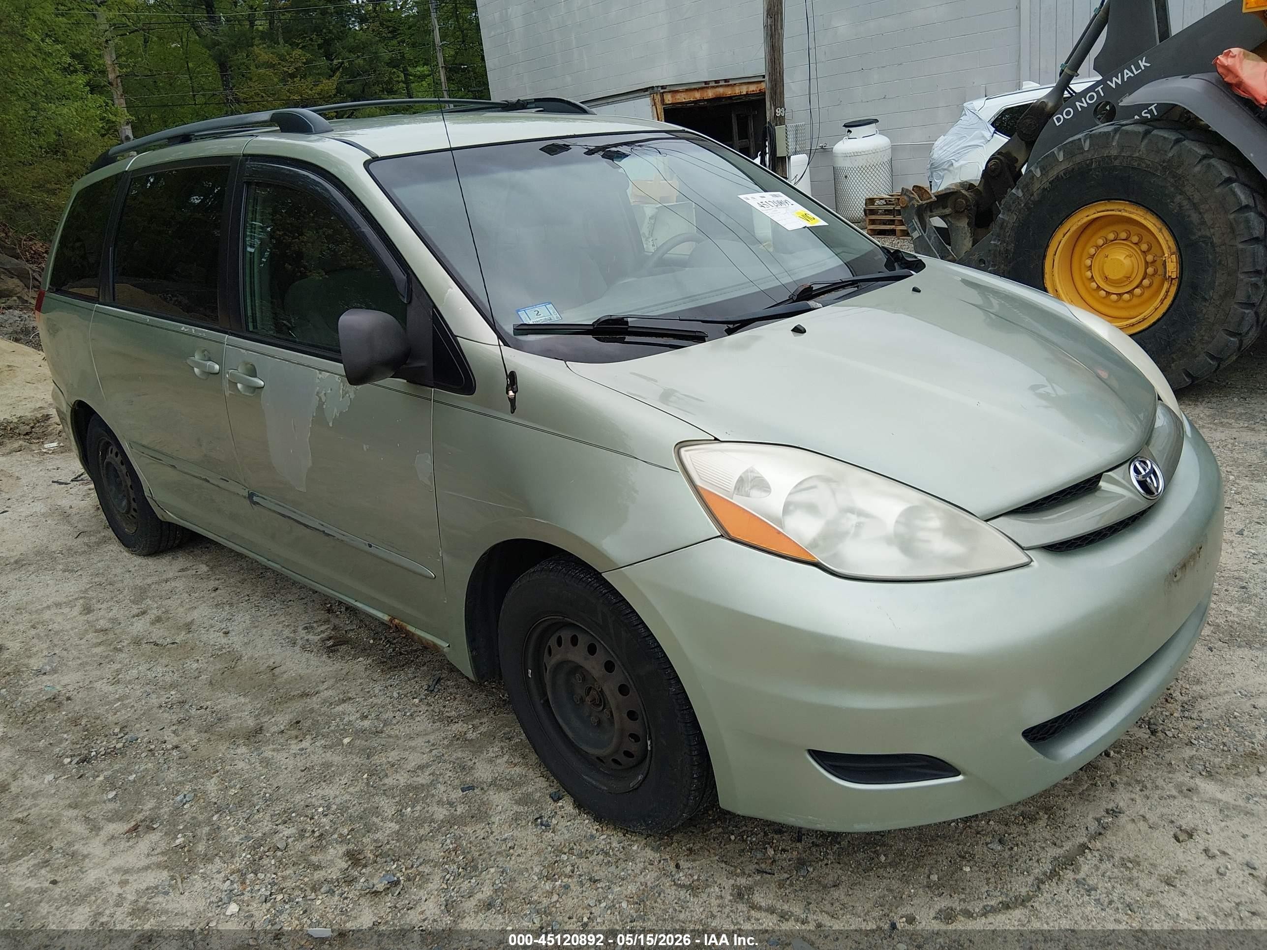 2006 Toyota Sienna Le Бирюзовый vin: 5TDZA23C06S474784
