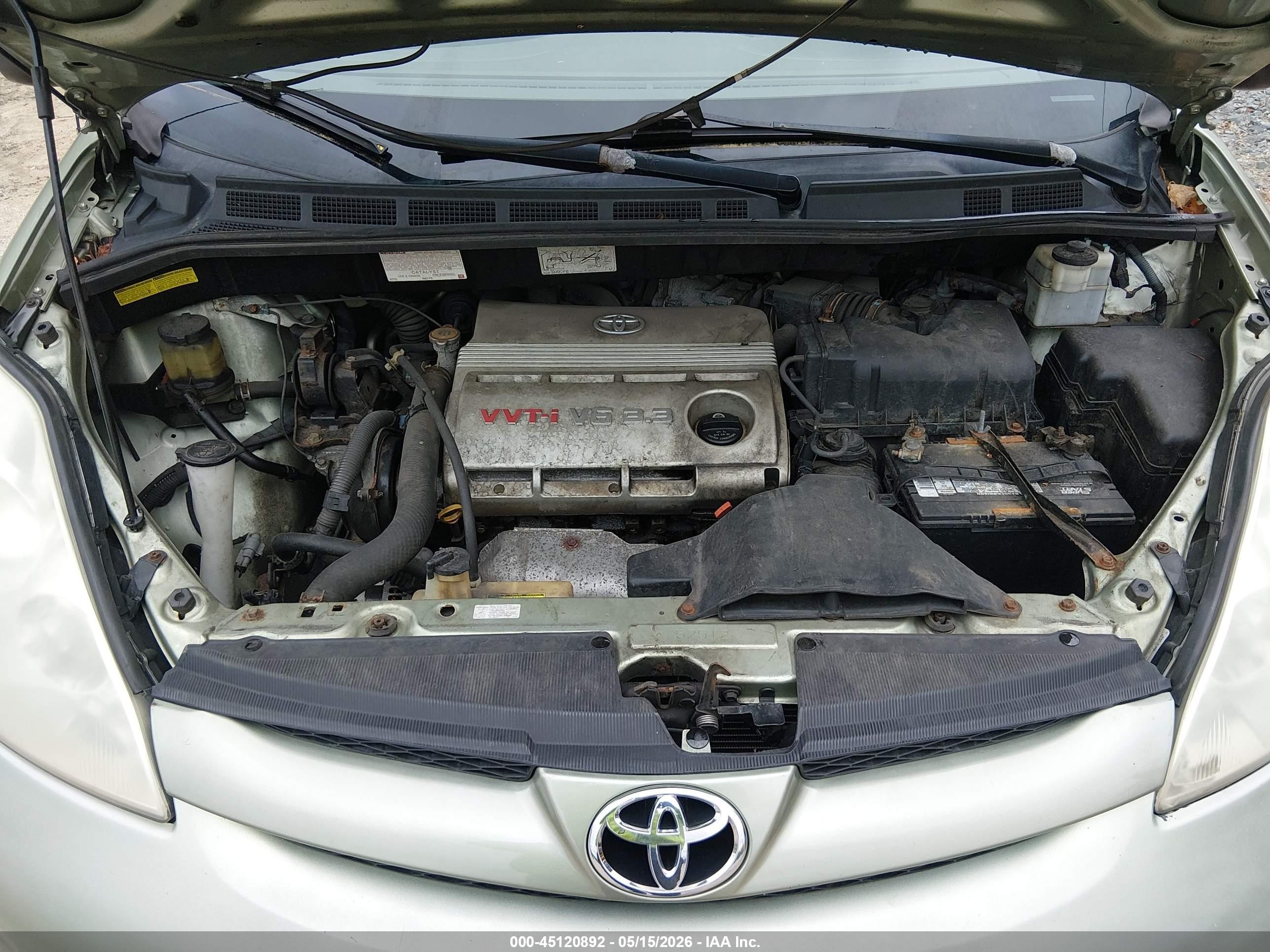 2006 Toyota Sienna Le Teal vin: 5TDZA23C06S474784