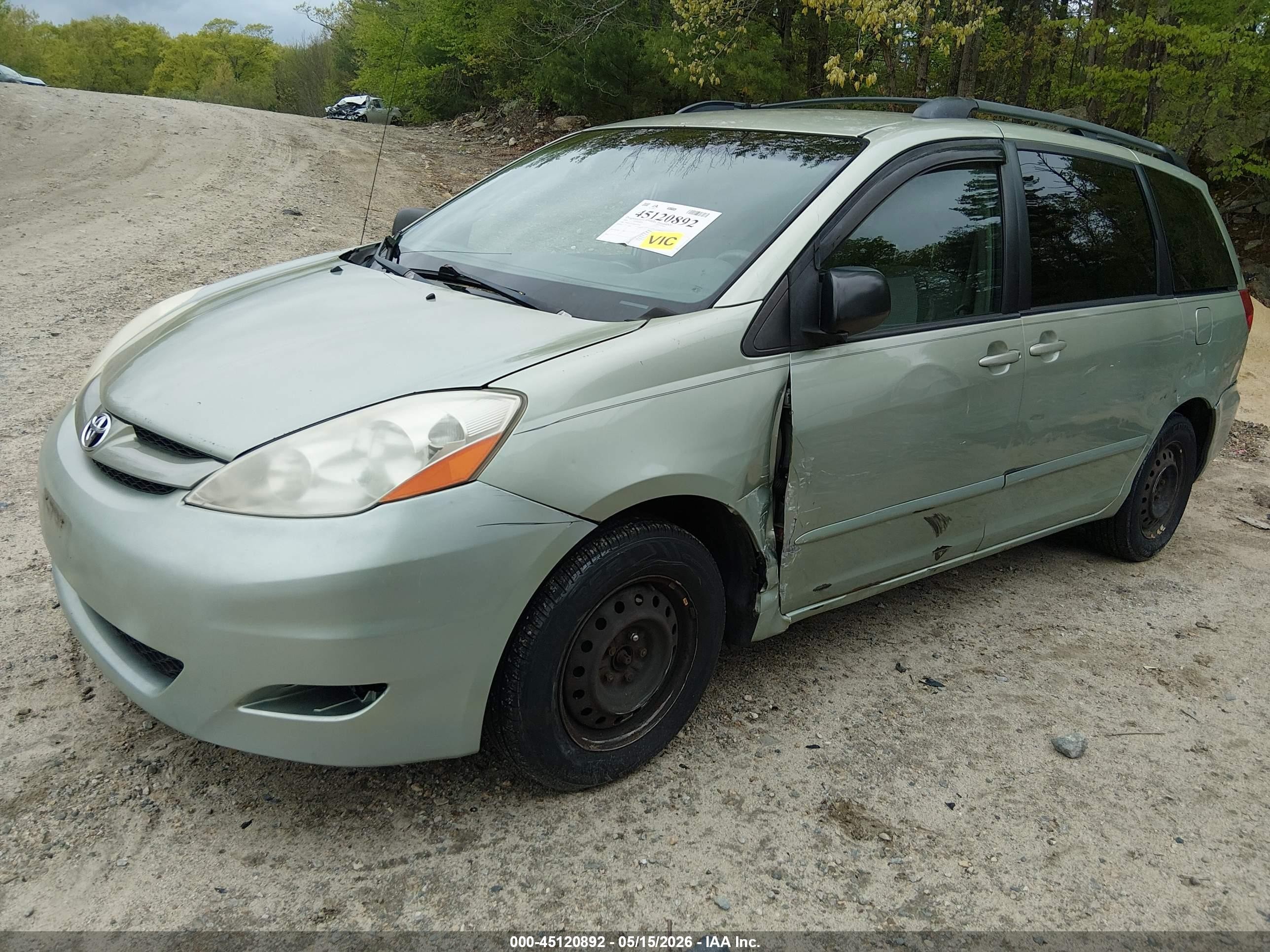 2006 Toyota Sienna Le Teal vin: 5TDZA23C06S474784