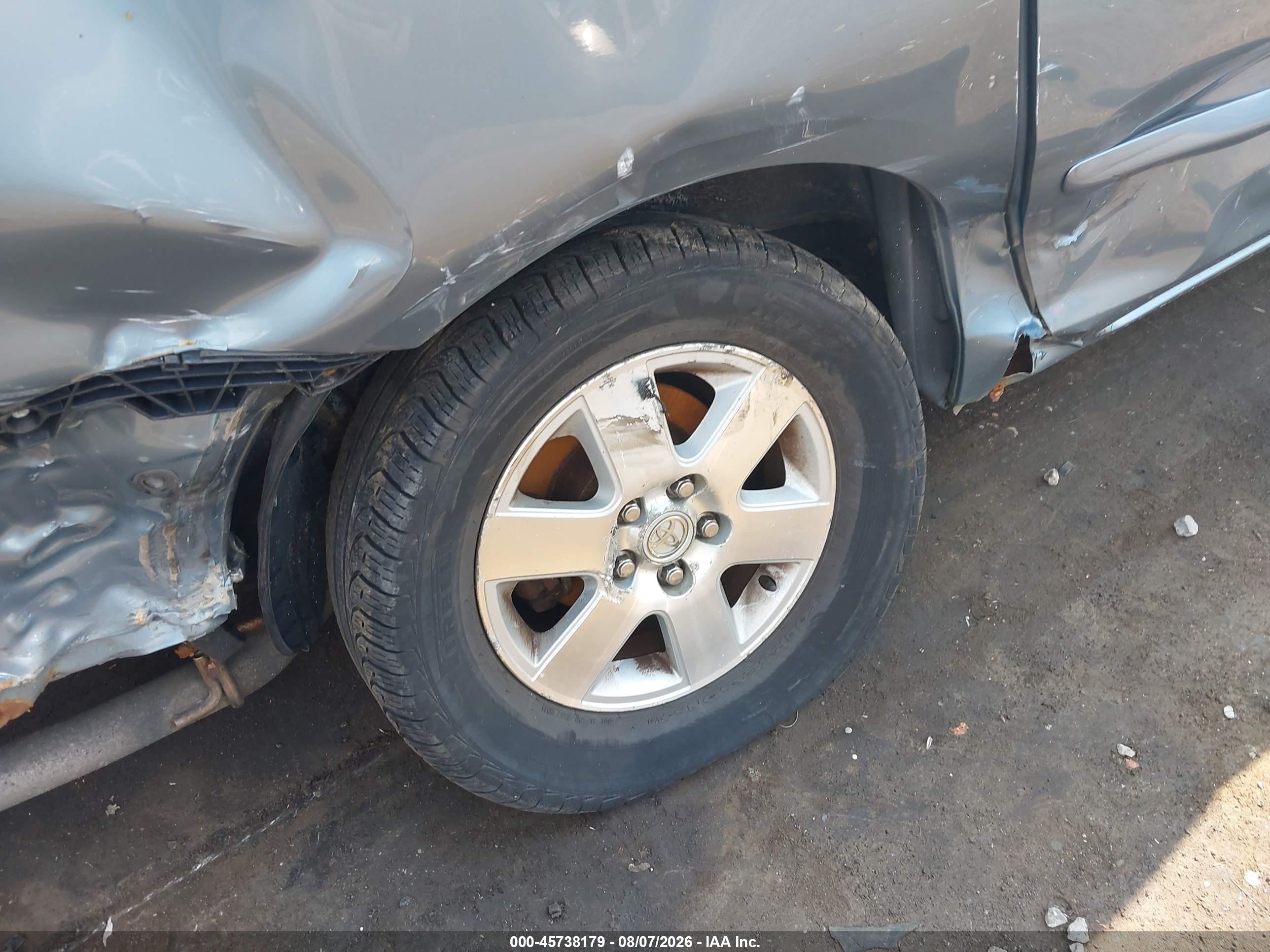 2006 Toyota Sienna Le Light Blue vin: 5TDZA23C06S491925