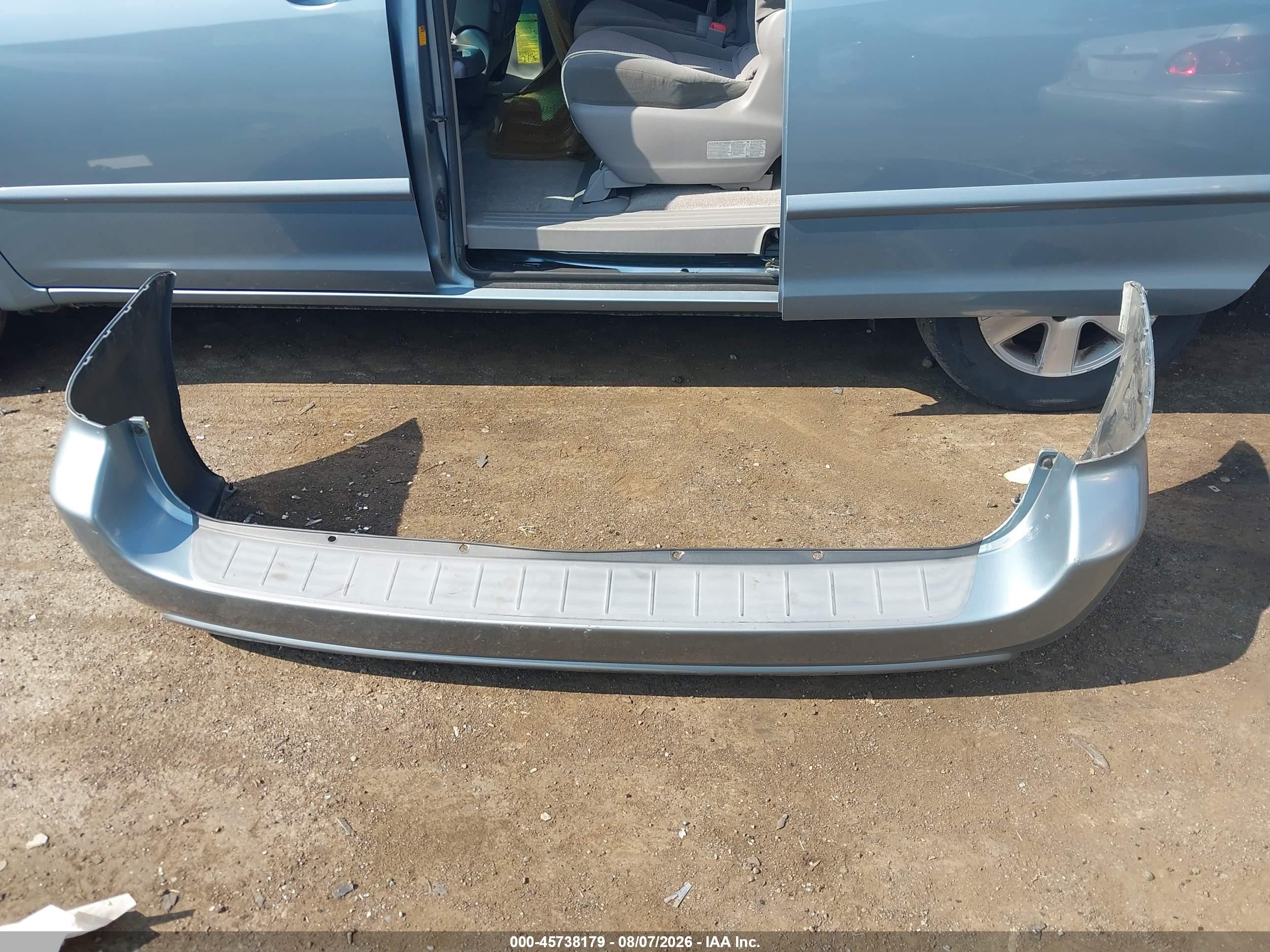 2006 Toyota Sienna Le Light Blue vin: 5TDZA23C06S491925