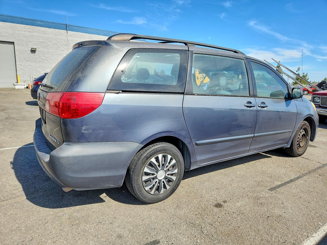 2006 Toyota Sienna Ce 8 Passenger Blue vin: 5TDZA23C06S534580