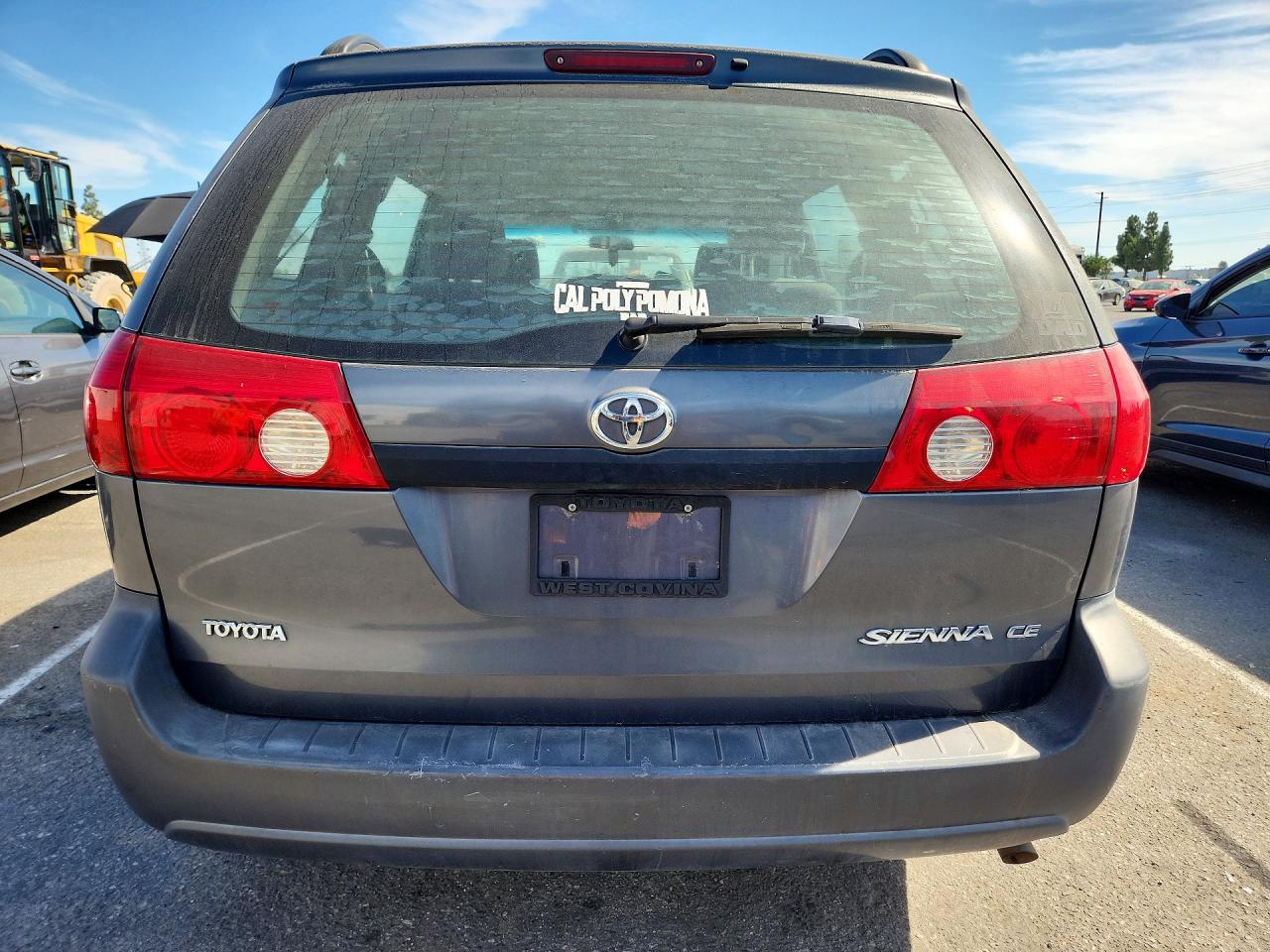 2006 Toyota Sienna Ce 8 Passenger Blue vin: 5TDZA23C06S534580