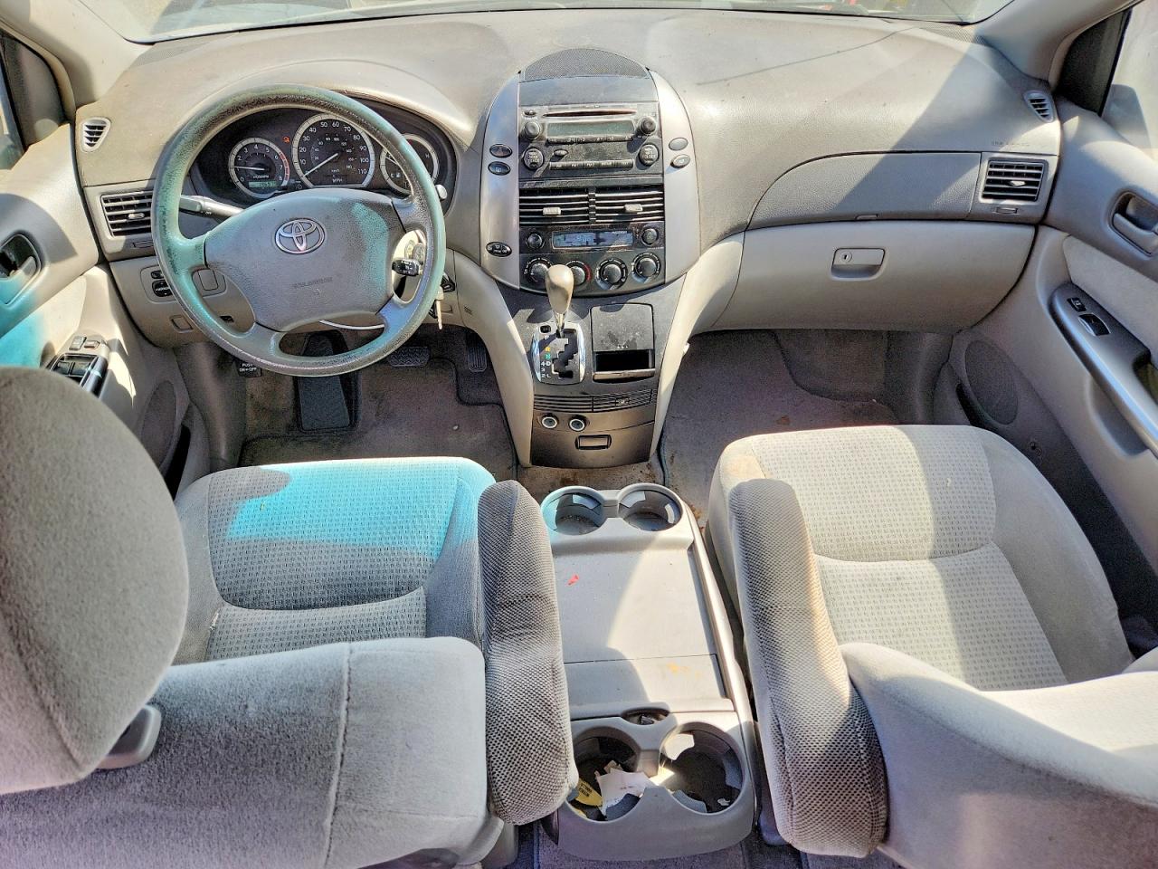 2006 Toyota Sienna Ce 8 Passenger Blue vin: 5TDZA23C06S534580