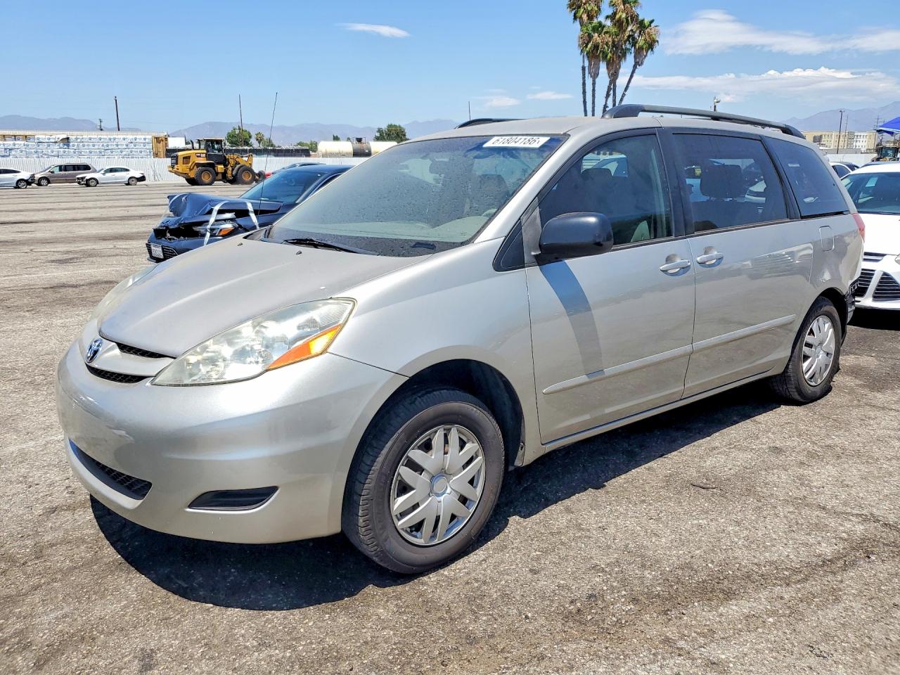 2006 Toyota Sienna Ce 8 Passenger Silver vin: 5TDZA23C06S539486