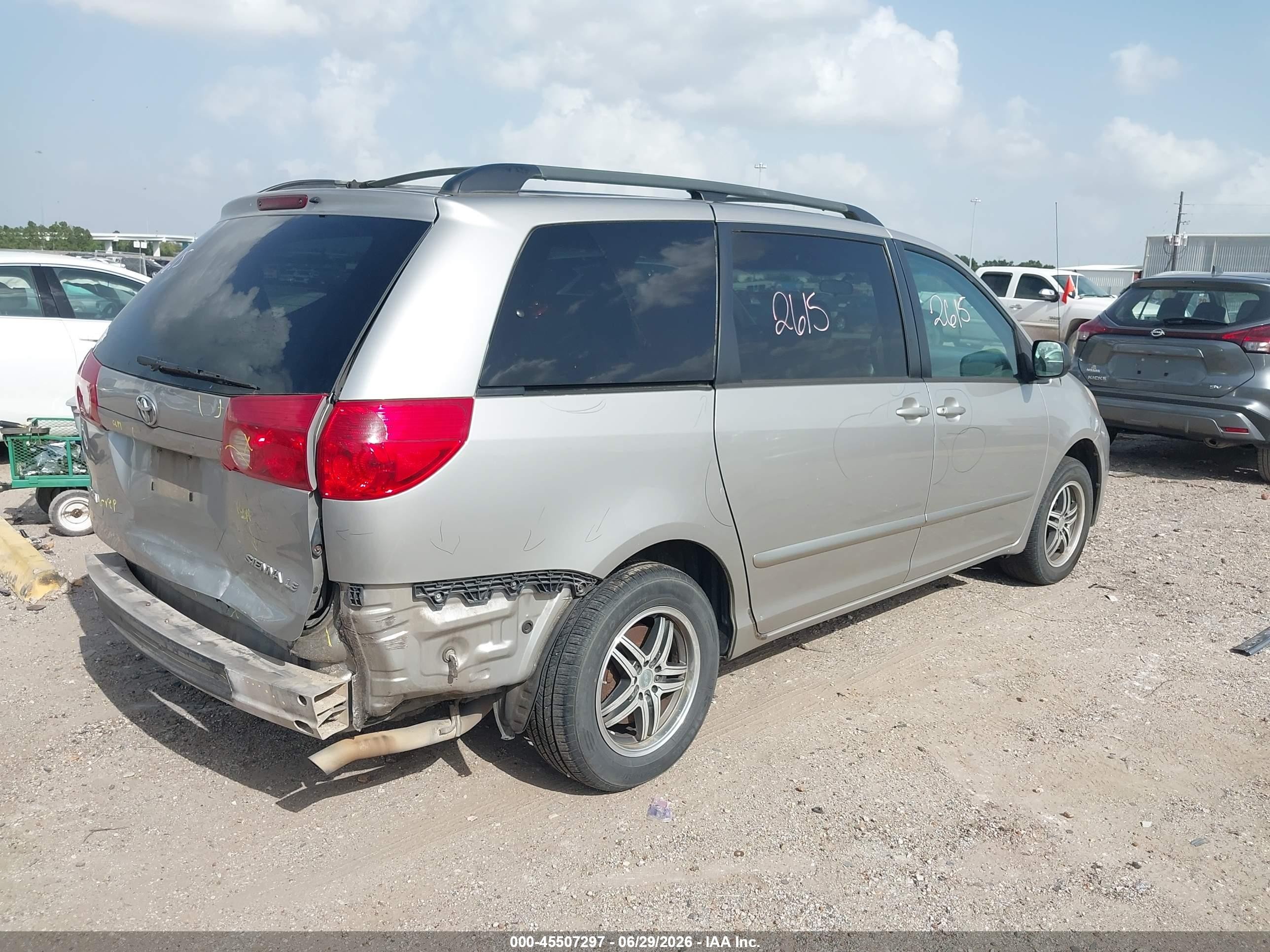 2006 Toyota Sienna Le Beige vin: 5TDZA23C06S554327