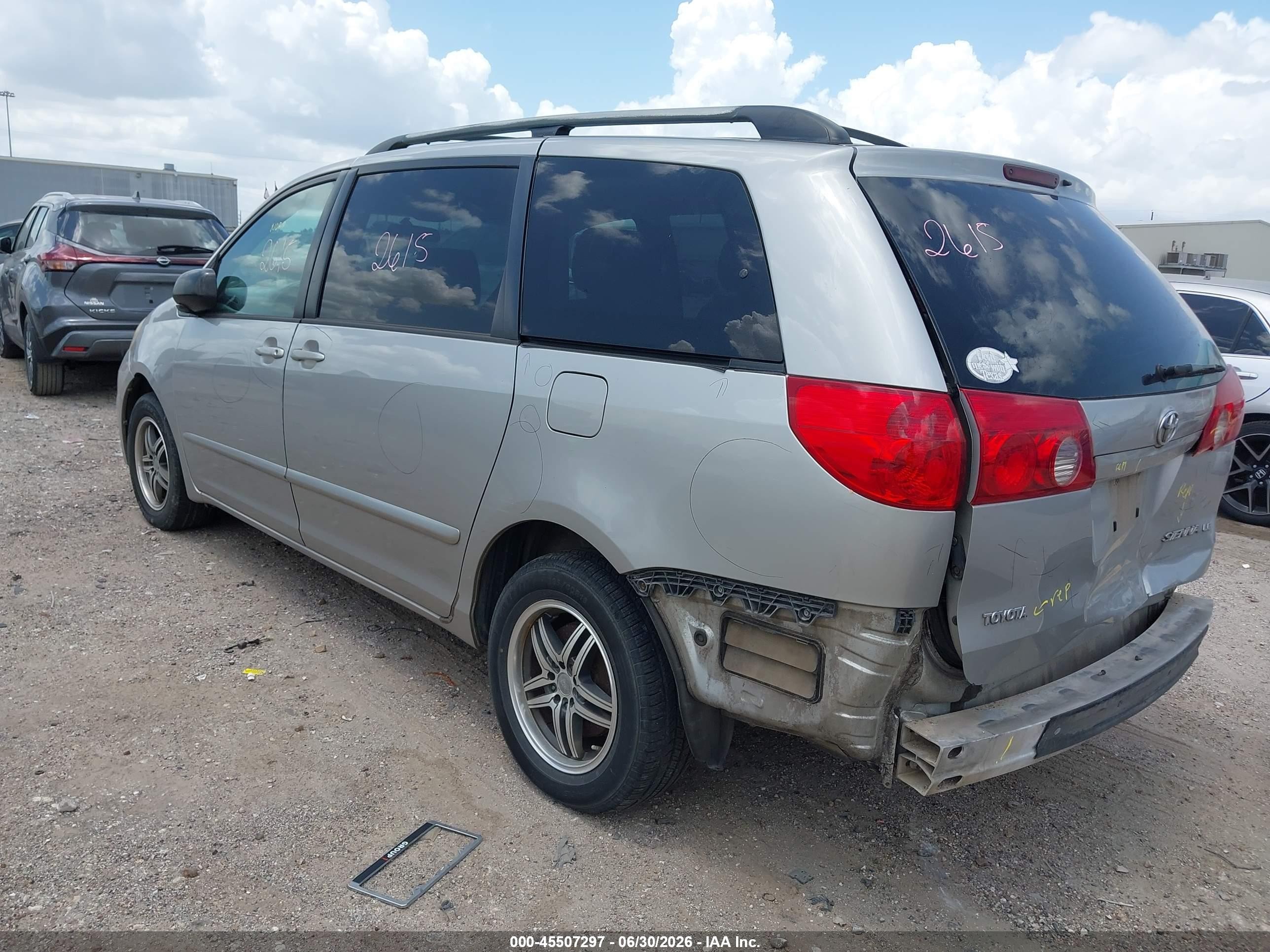 2006 Toyota Sienna Le Beige vin: 5TDZA23C06S554327