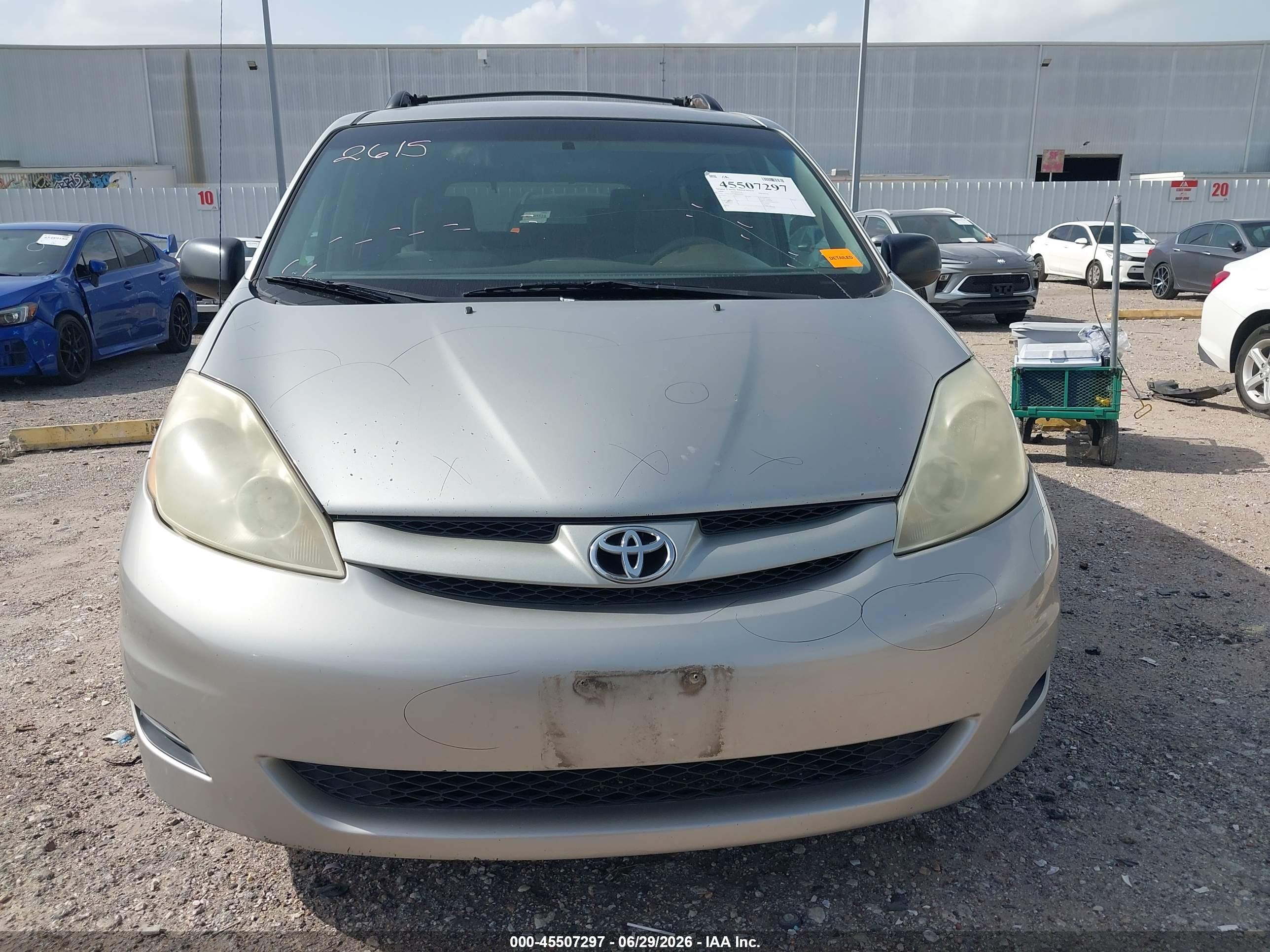 2006 Toyota Sienna Le Beige vin: 5TDZA23C06S554327