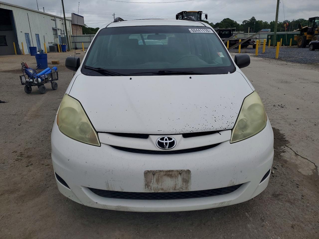 2006 Toyota Sienna Ce 7 Passenger White vin: 5TDZA23C06S570897