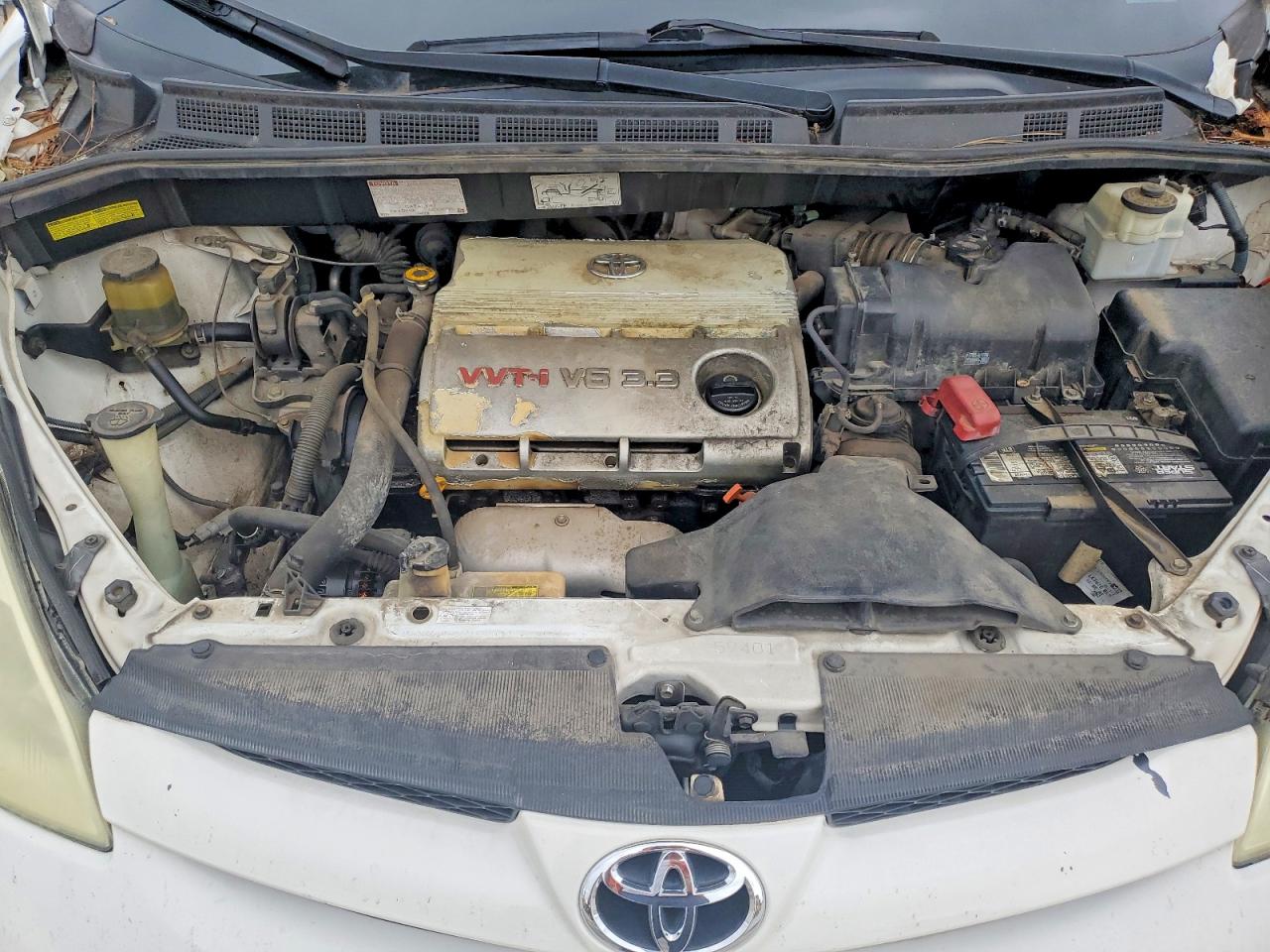 2006 Toyota Sienna Ce 7 Passenger White vin: 5TDZA23C06S570897