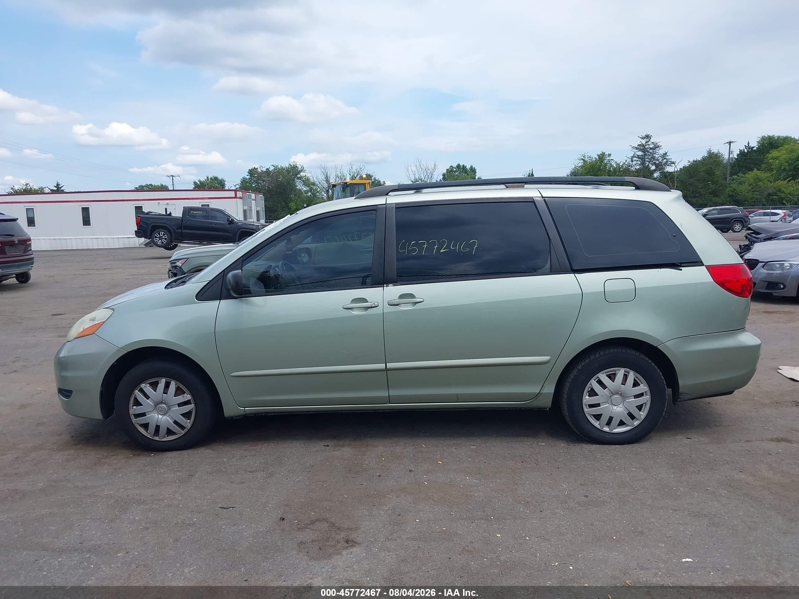 2006 Toyota Sienna Ce Зеленый vin: 5TDZA23C06S571323