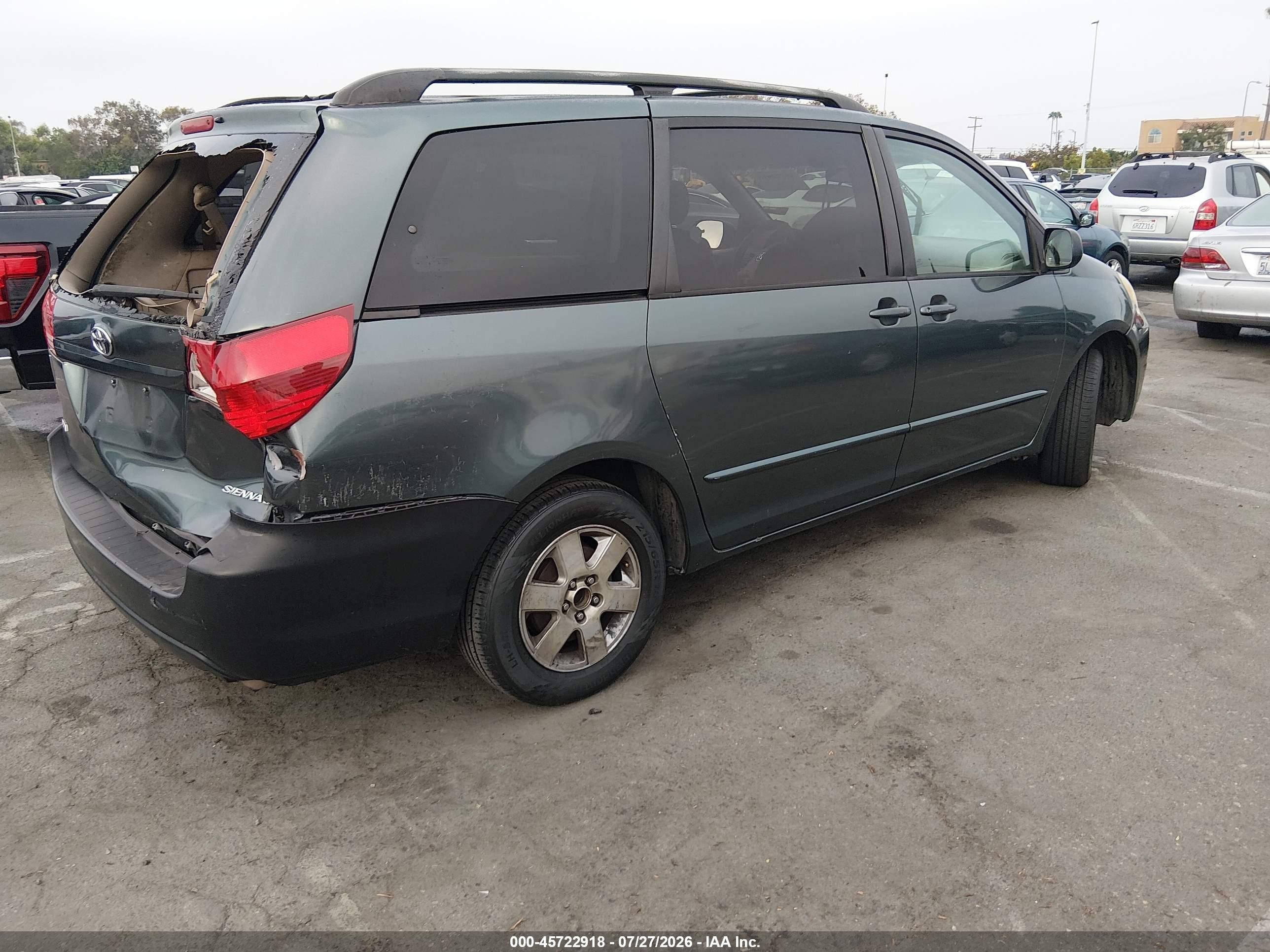 2004 Toyota Sienna Le Gray vin: 5TDZA23C14S027894