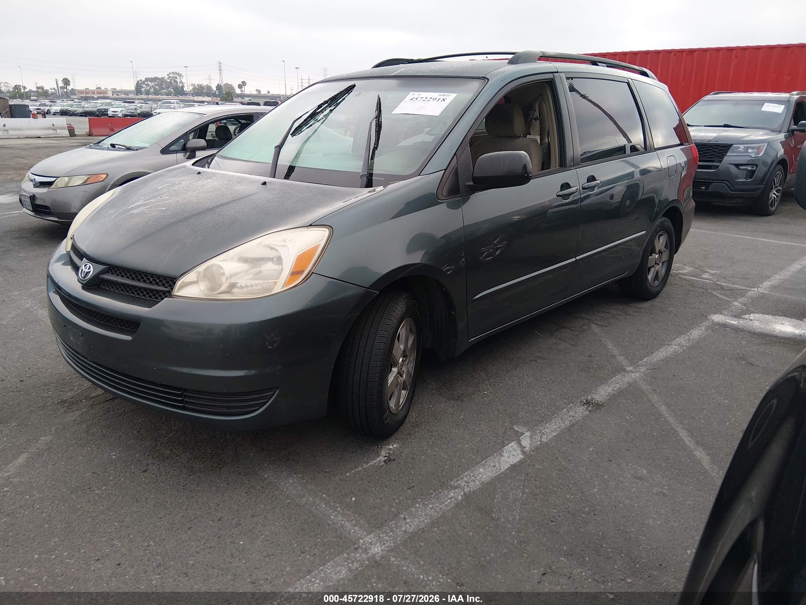 2004 Toyota Sienna Le Gray vin: 5TDZA23C14S027894